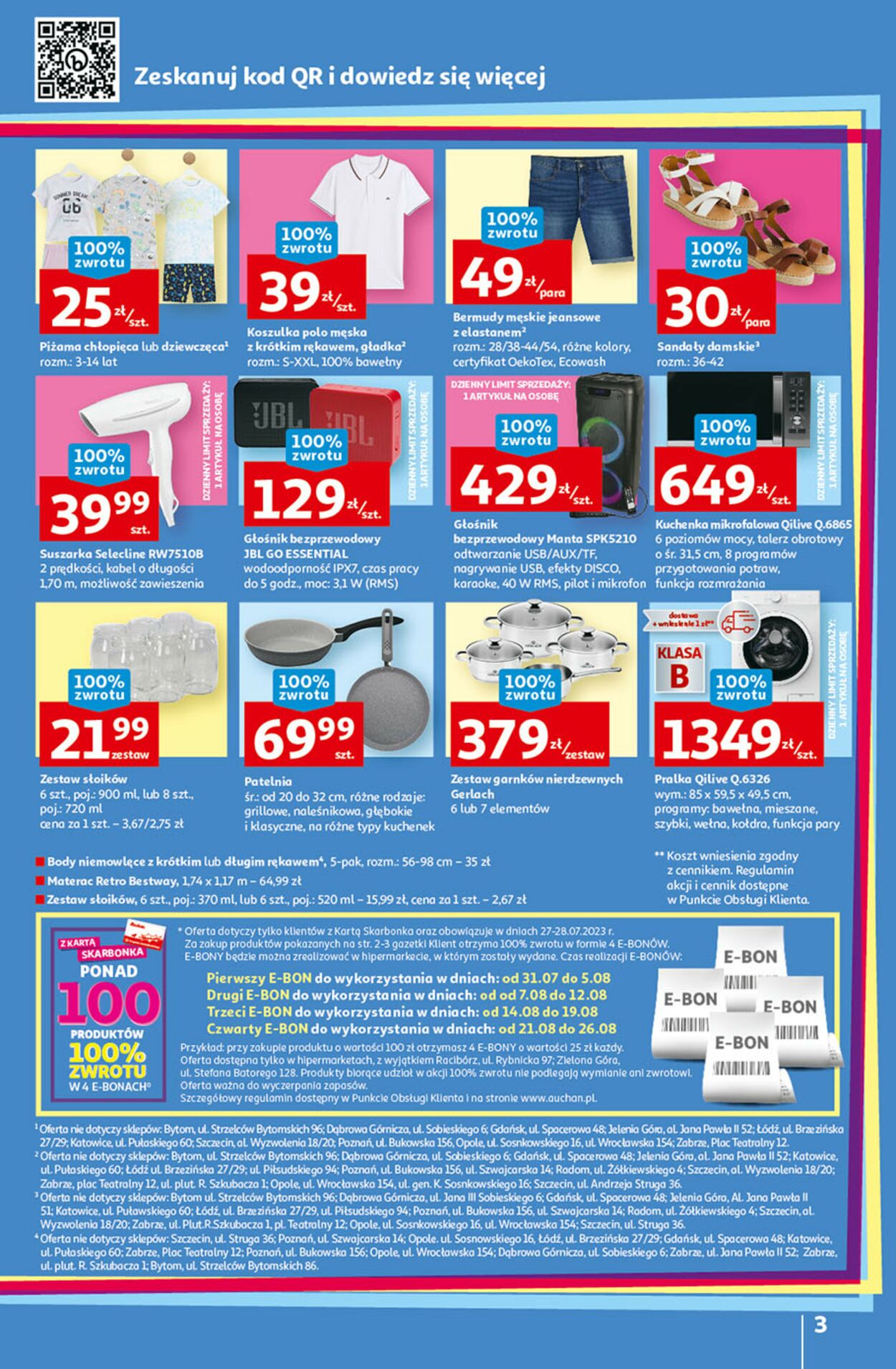 Gazetka promocyjna Auchan - 27.07-02.08.2023 (Strona 3)