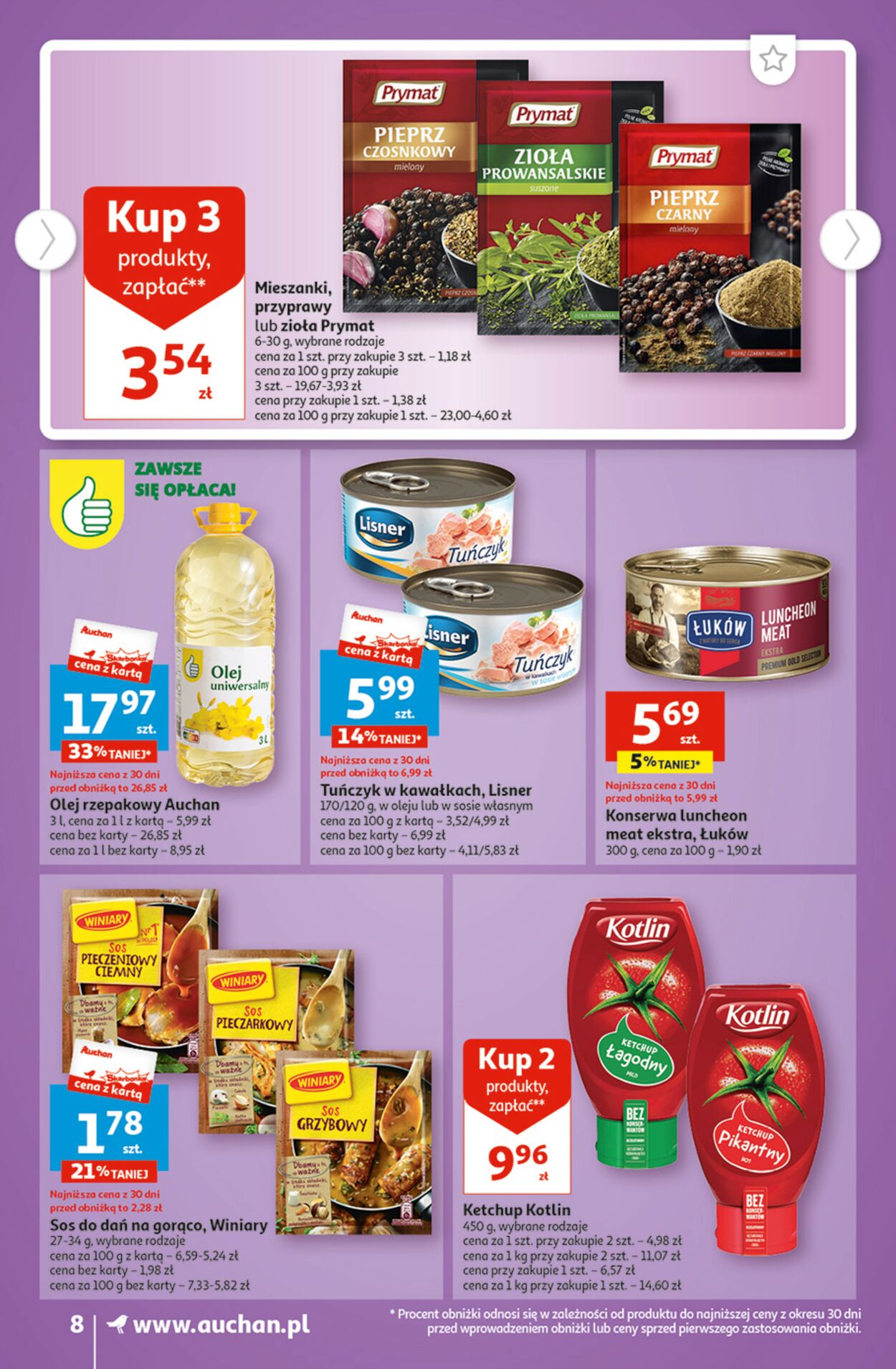 Gazetka promocyjna Auchan - 03.08-09.08.2023 (Strona 8)