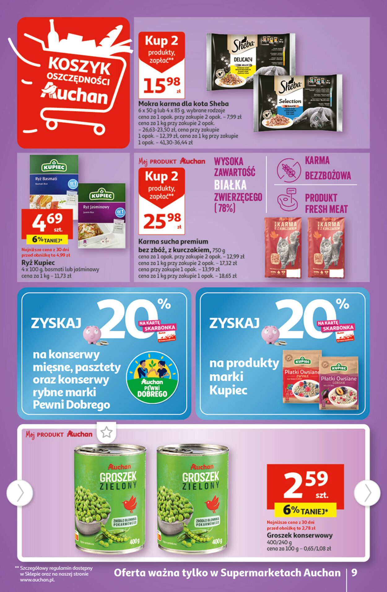 Gazetka promocyjna Auchan - 03.08-09.08.2023 (Strona 9)