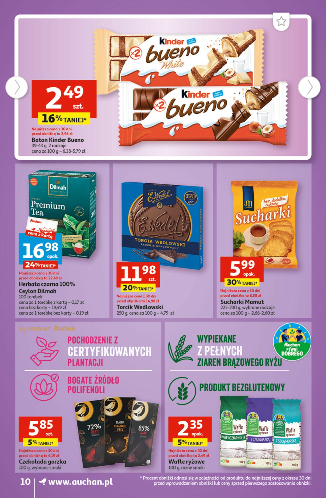Gazetka promocyjna Auchan - 03.08-09.08.2023 (Strona 10)