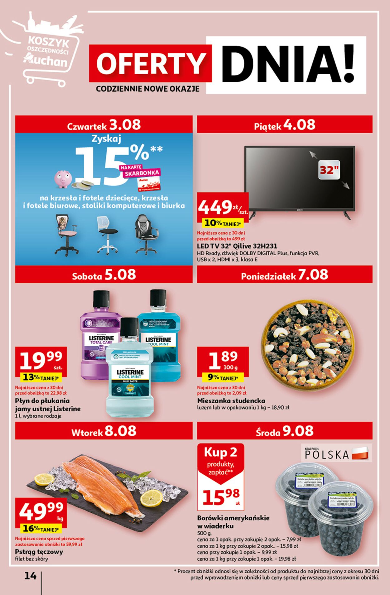 Gazetka promocyjna Auchan - 03.08-09.08.2023 (Strona 14)