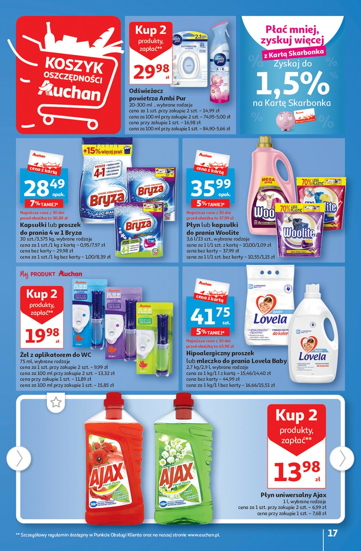 Gazetka promocyjna Auchan - 10.08-16.08.2023 (Strona 17)