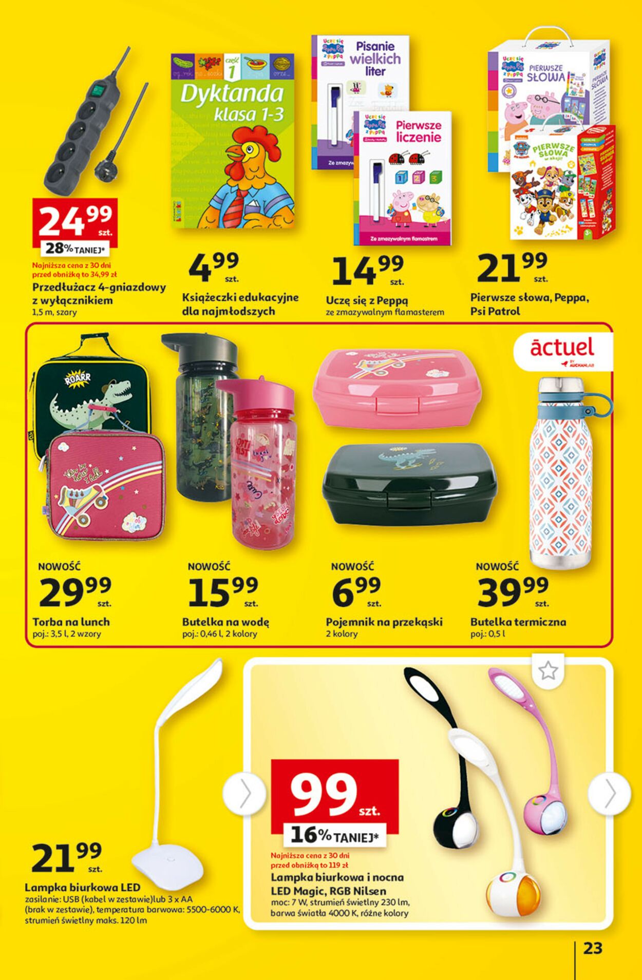 Gazetka promocyjna Auchan - 10.08-16.08.2023 (Strona 23)