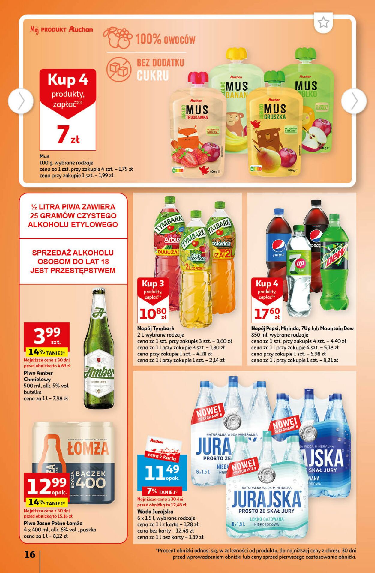 Gazetka promocyjna Auchan - 17.08-23.08.2023 (Strona 16)