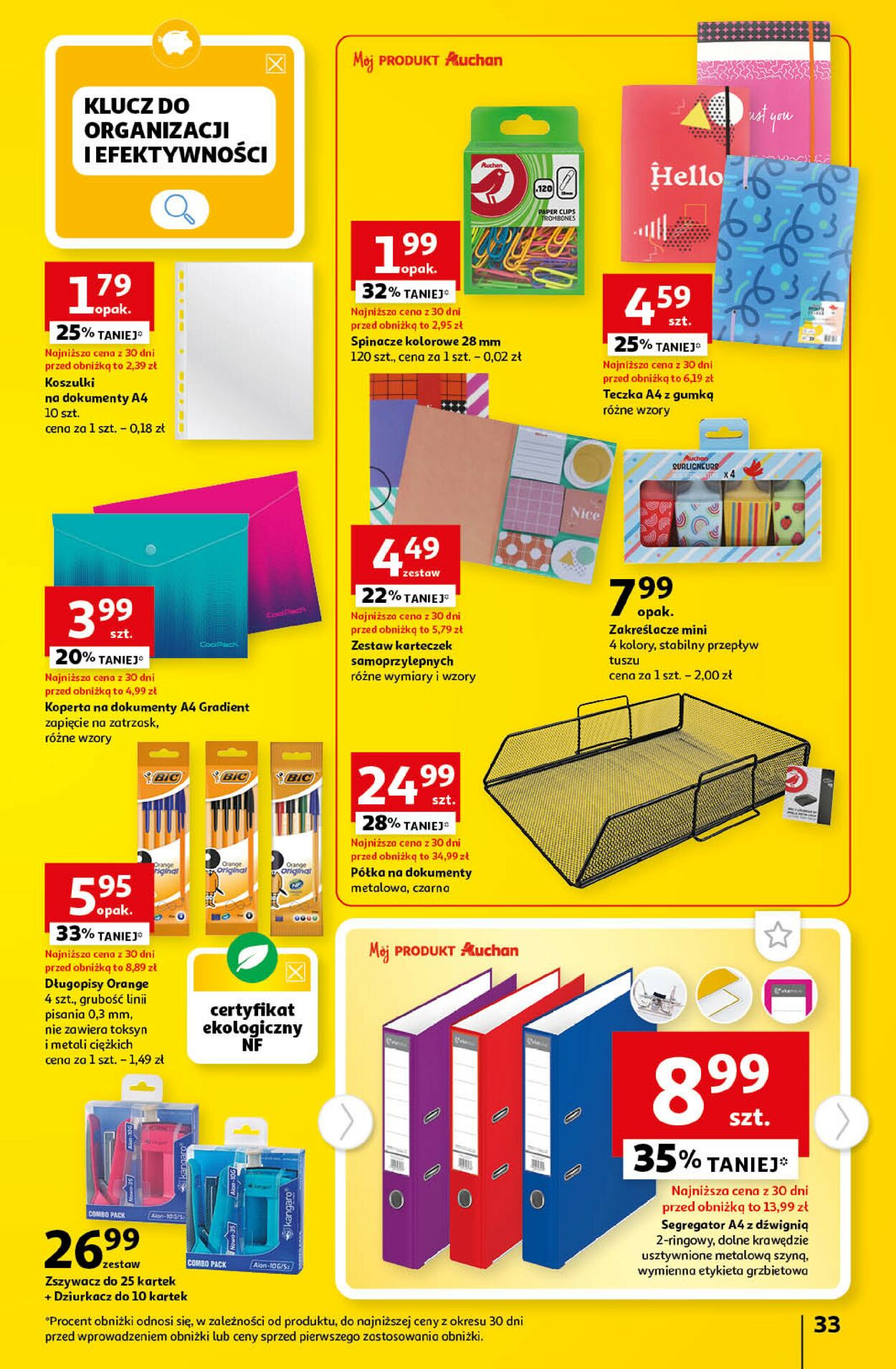 Gazetka promocyjna Auchan - 17.08-23.08.2023 (Strona 33)
