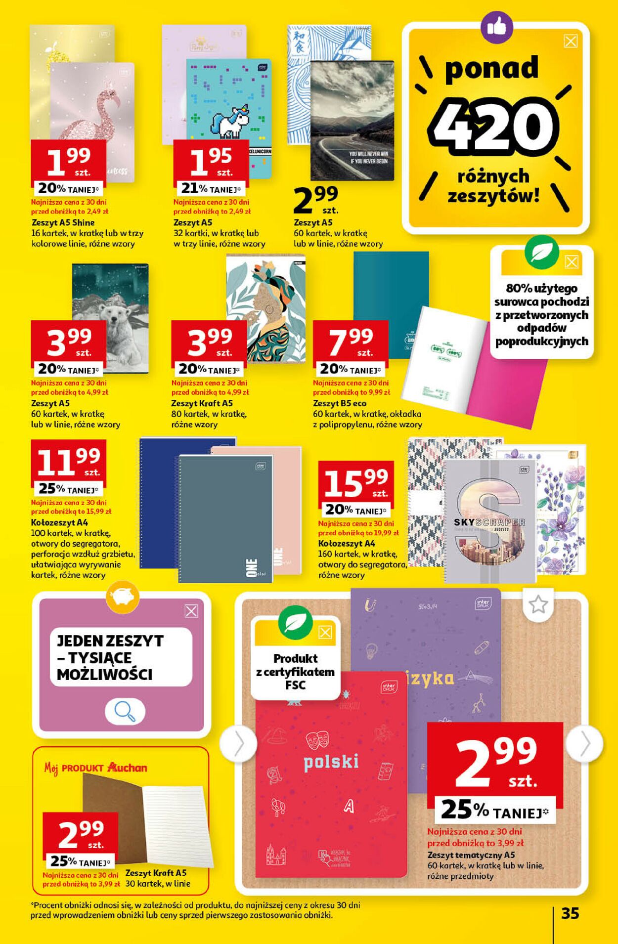 Gazetka promocyjna Auchan - 17.08-23.08.2023 (Strona 35)