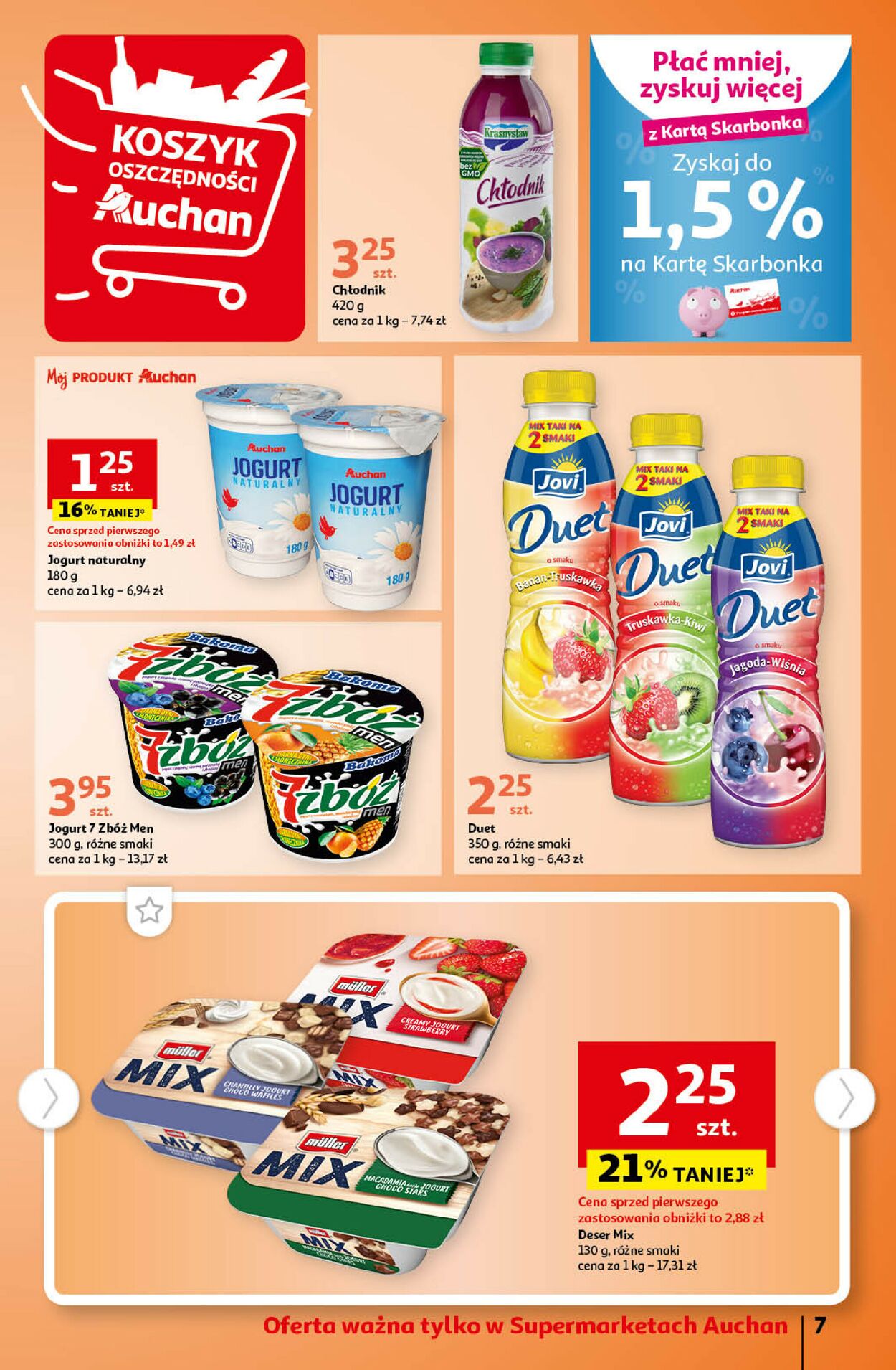 Gazetka promocyjna Auchan - 17.08-23.08.2023 (Strona 7)