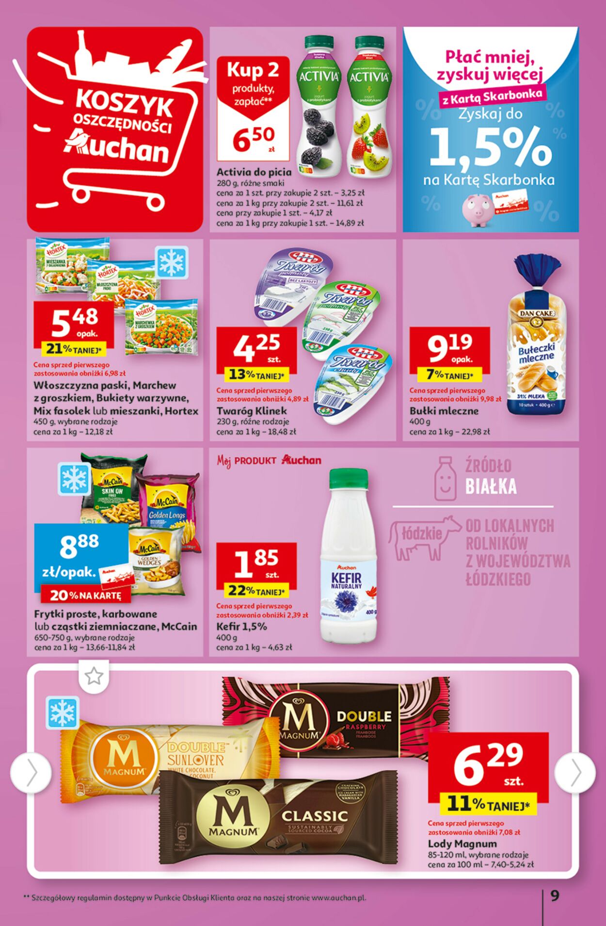 Gazetka promocyjna Auchan - 24.08-30.08.2023 (Strona 9)