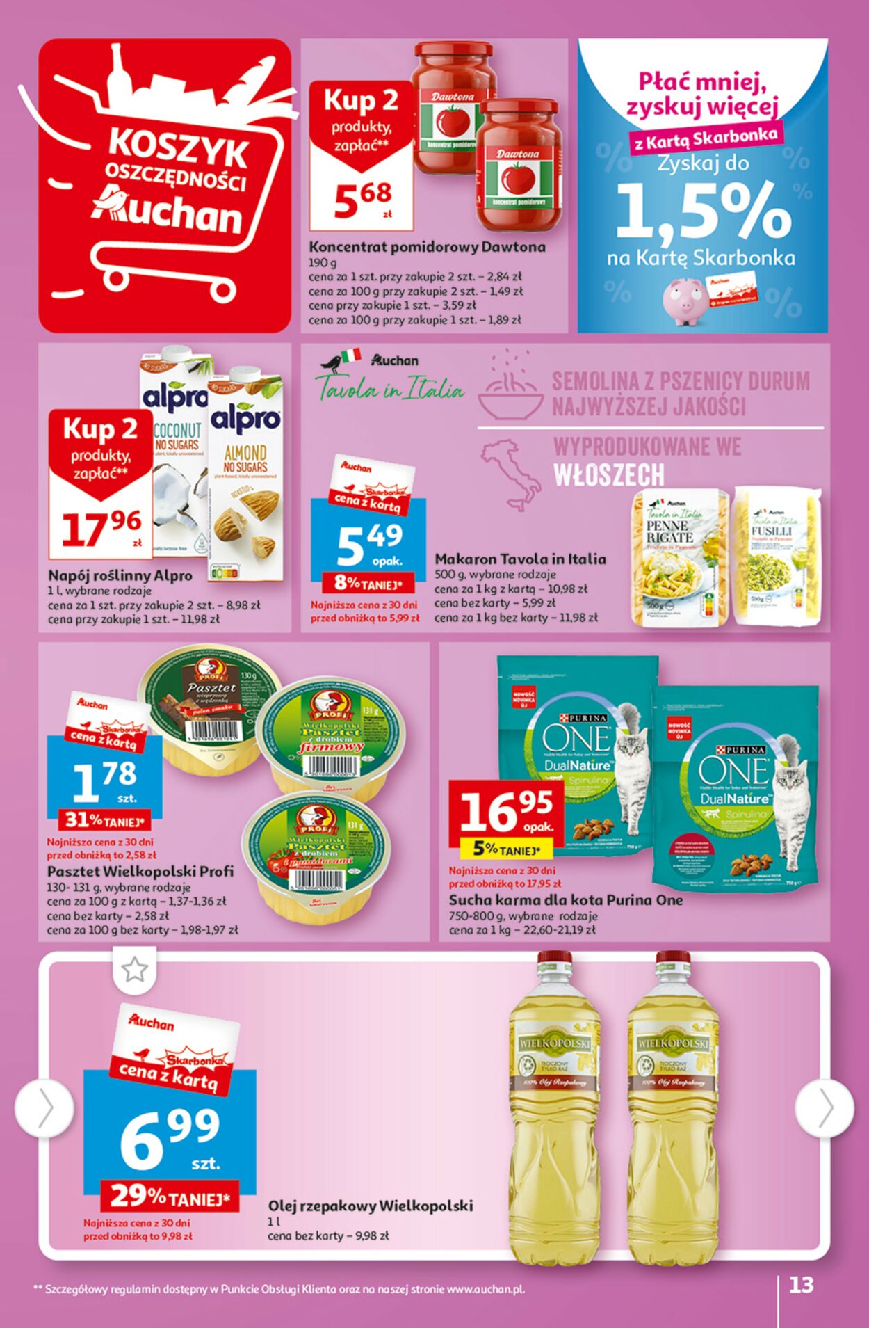 Gazetka promocyjna Auchan - 24.08-30.08.2023 (Strona 13)