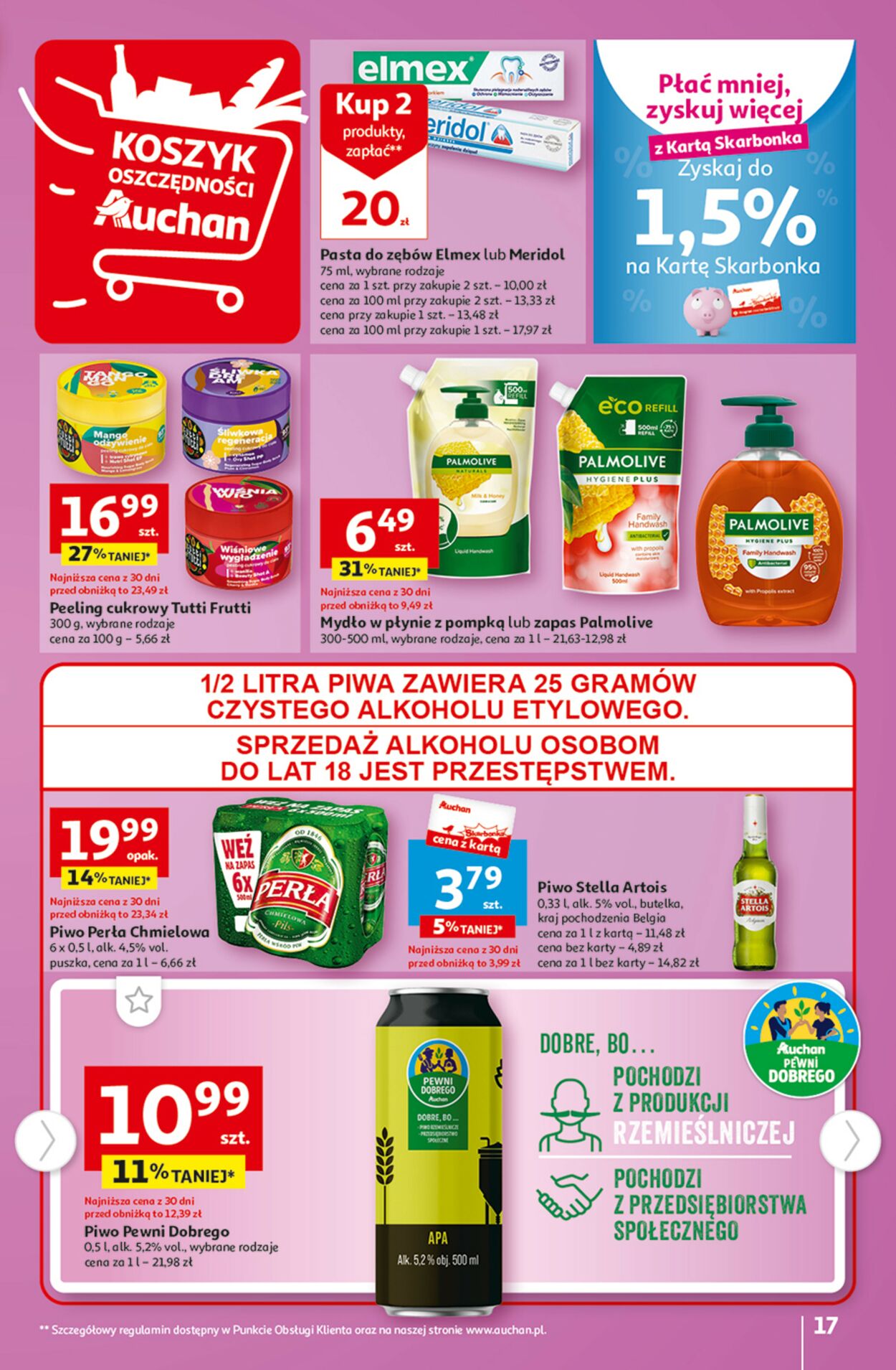 Gazetka promocyjna Auchan - 24.08-30.08.2023 (Strona 17)