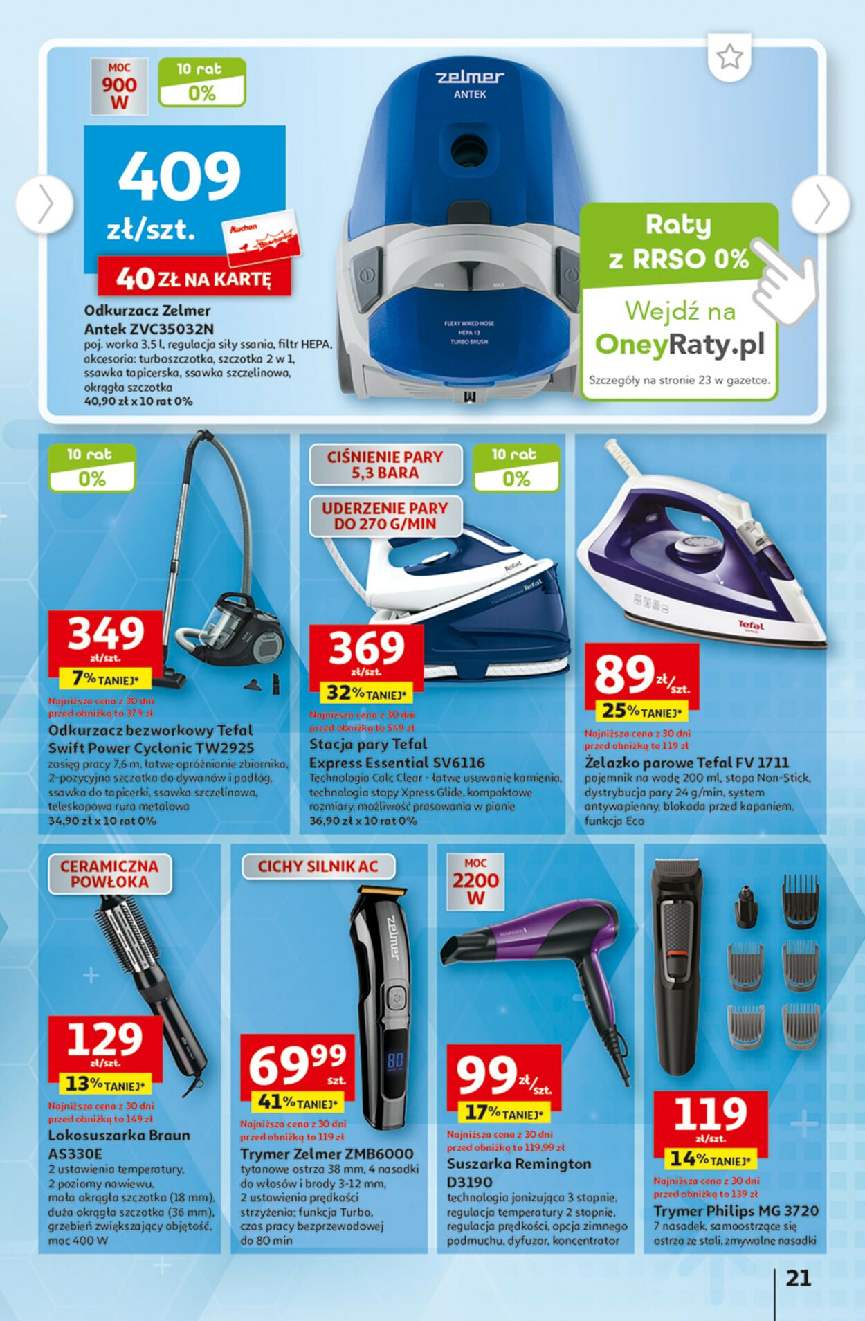 Gazetka promocyjna Auchan - 24.08-30.08.2023 (Strona 21)