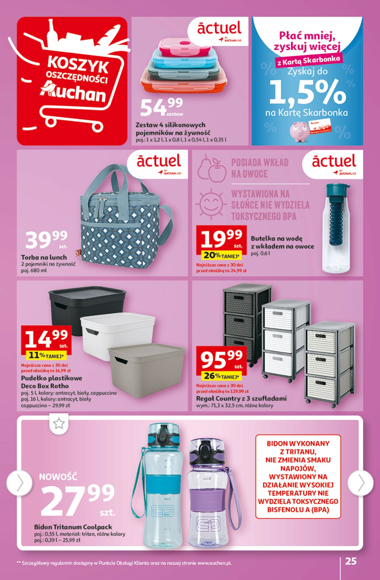 Gazetka promocyjna Auchan - 24.08-30.08.2023 (Strona 25)