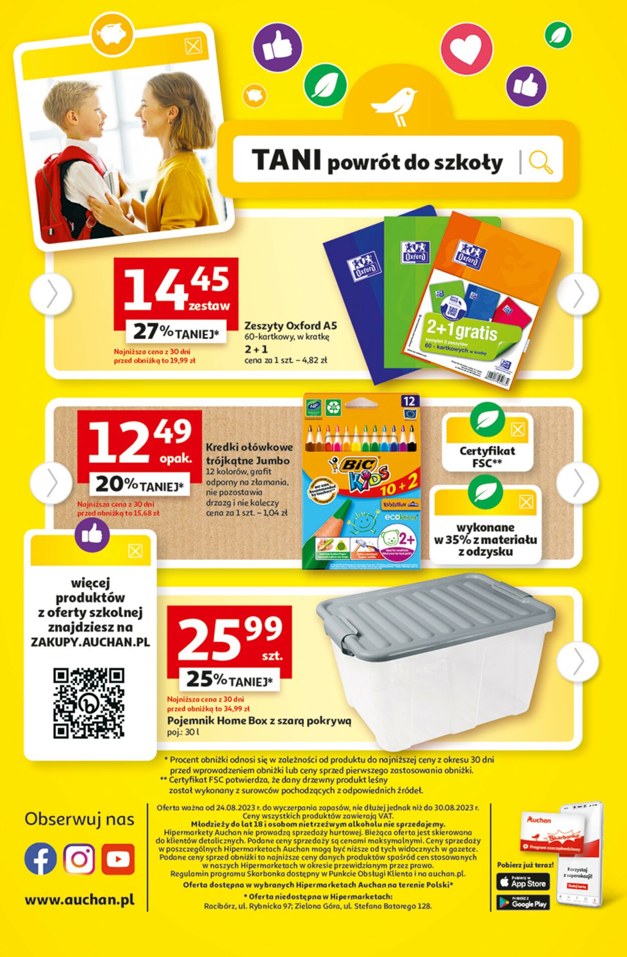 Gazetka promocyjna Auchan - 24.08-30.08.2023 (Strona 40)