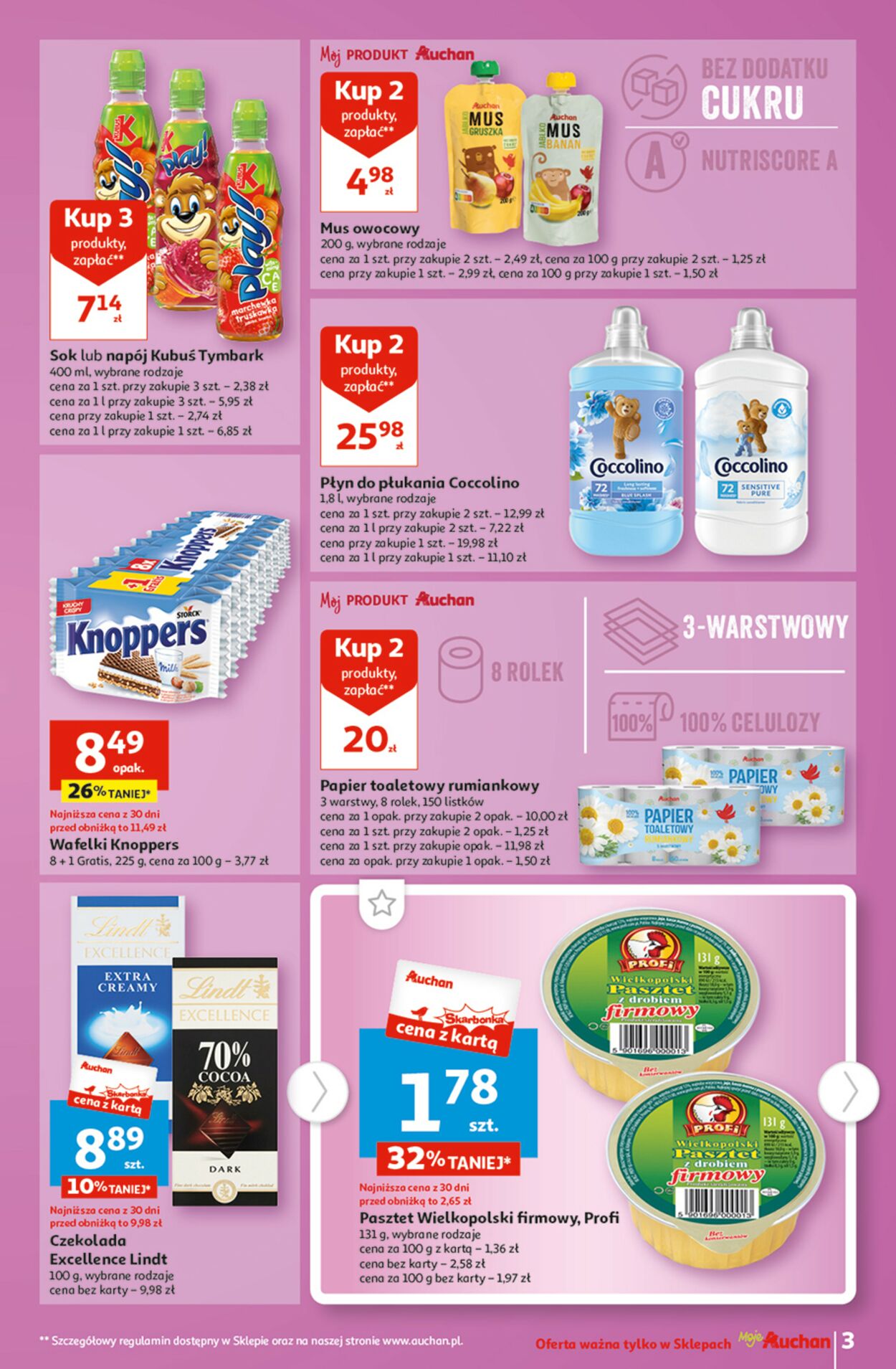 Gazetka promocyjna Auchan - 24.08-30.08.2023 (Strona 3)