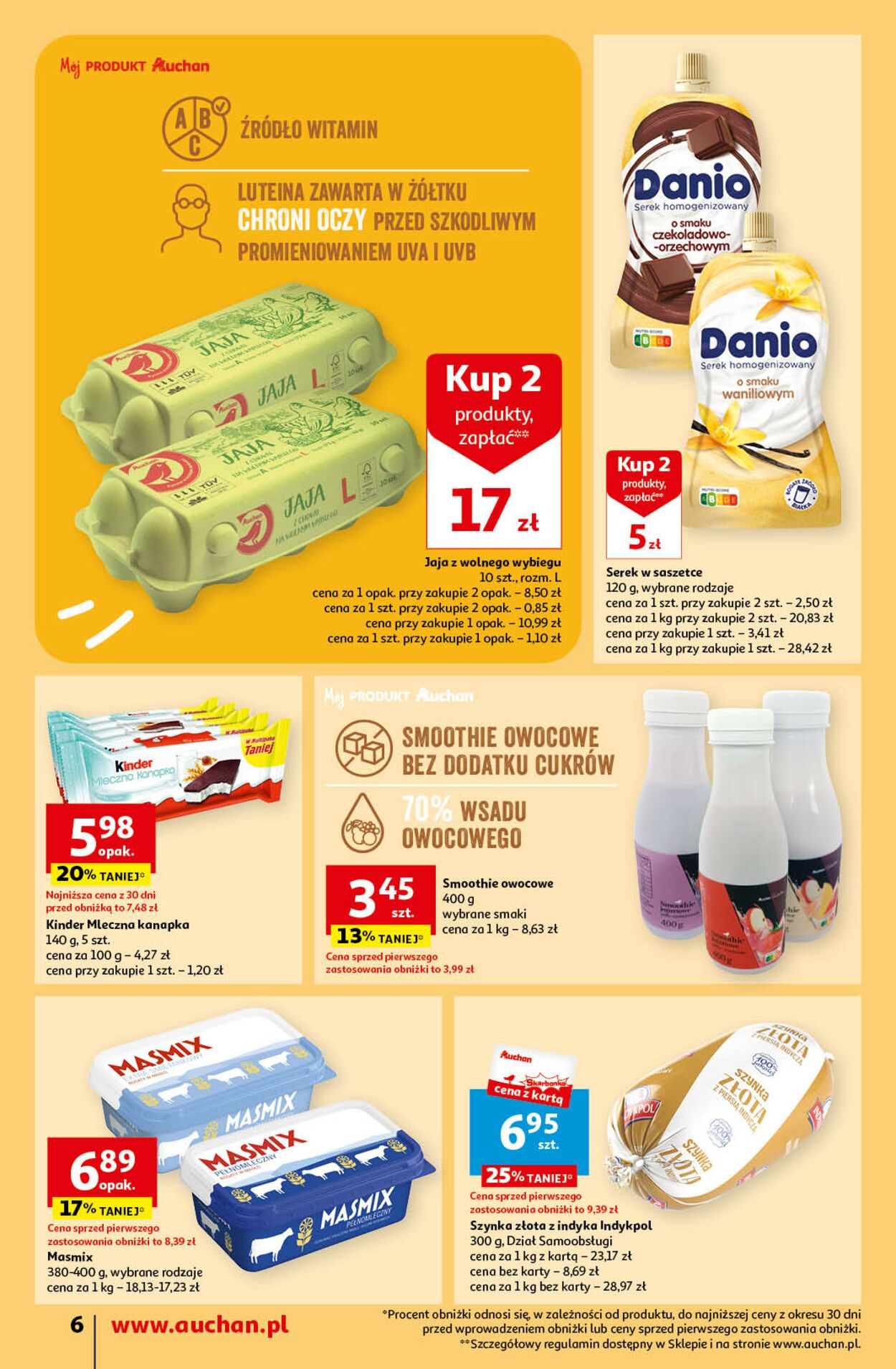 Gazetka promocyjna Auchan - 31.08-06.09.2023 (Strona 6)