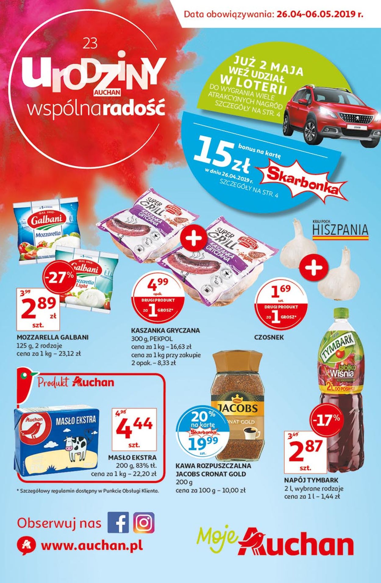 Gazetka promocyjna Auchan - 26.04-06.05.2019
