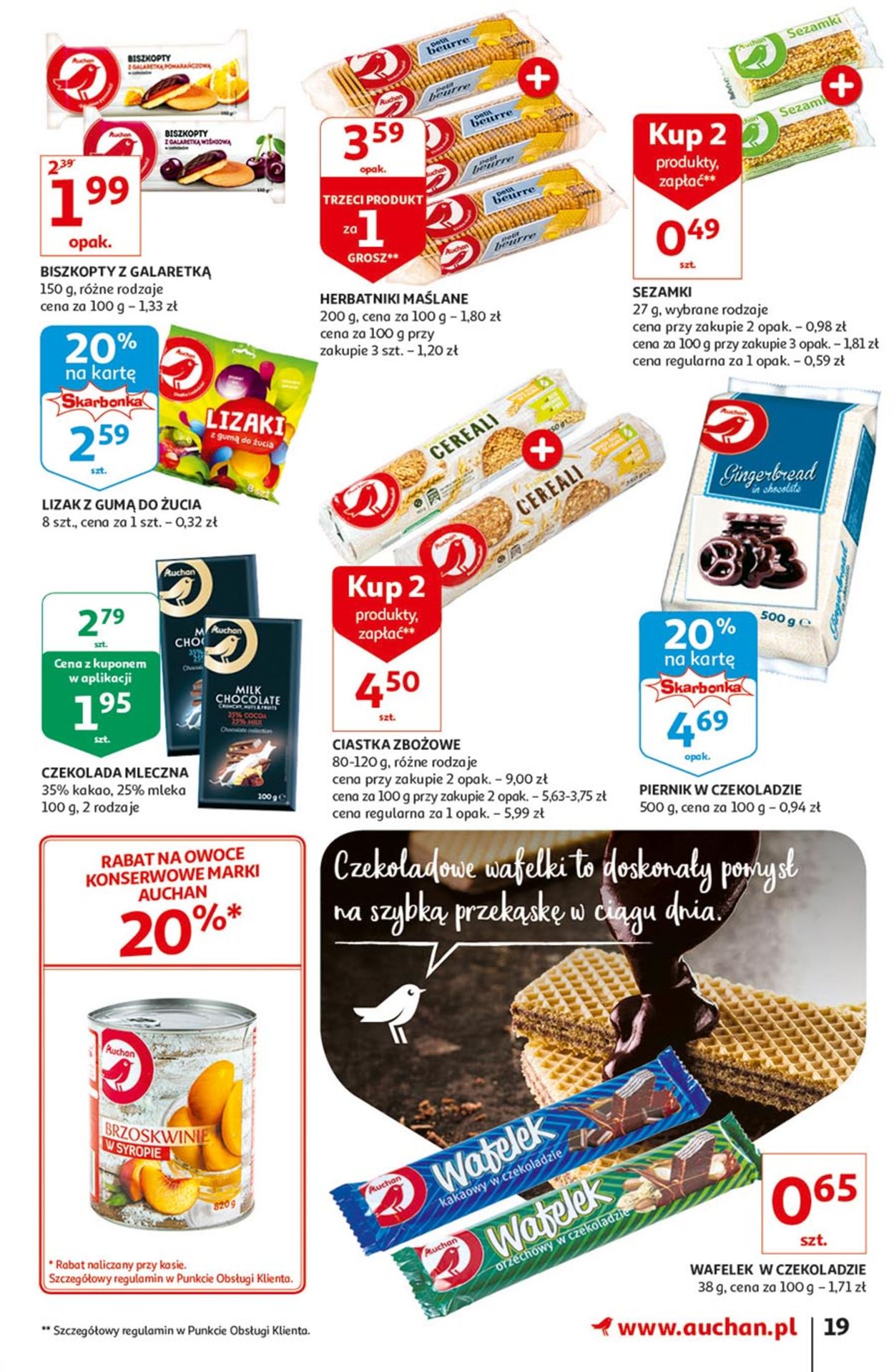Gazetka promocyjna Auchan - 10.10-16.10.2019 (Strona 19)