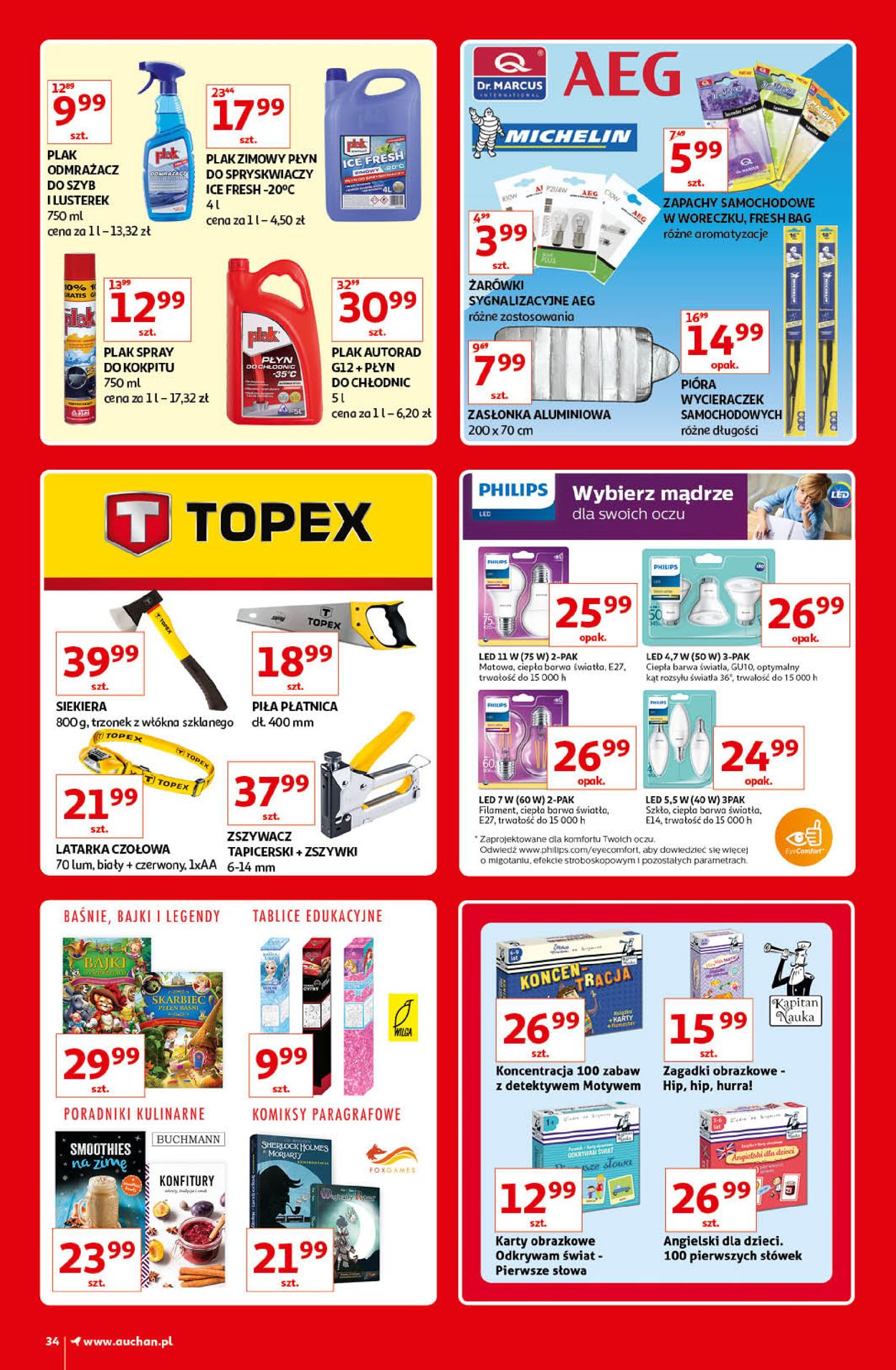 Gazetka promocyjna Auchan - 17.10-27.10.2019 (Strona 34)