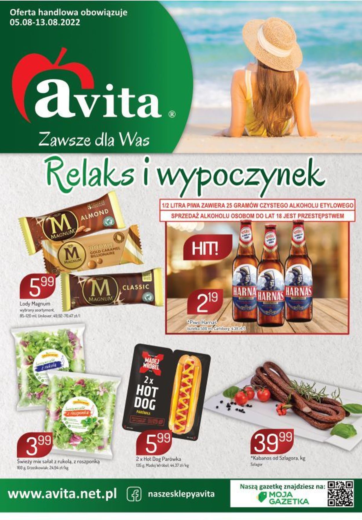 Gazetka promocyjna Avita - 05.08-13.08.2022