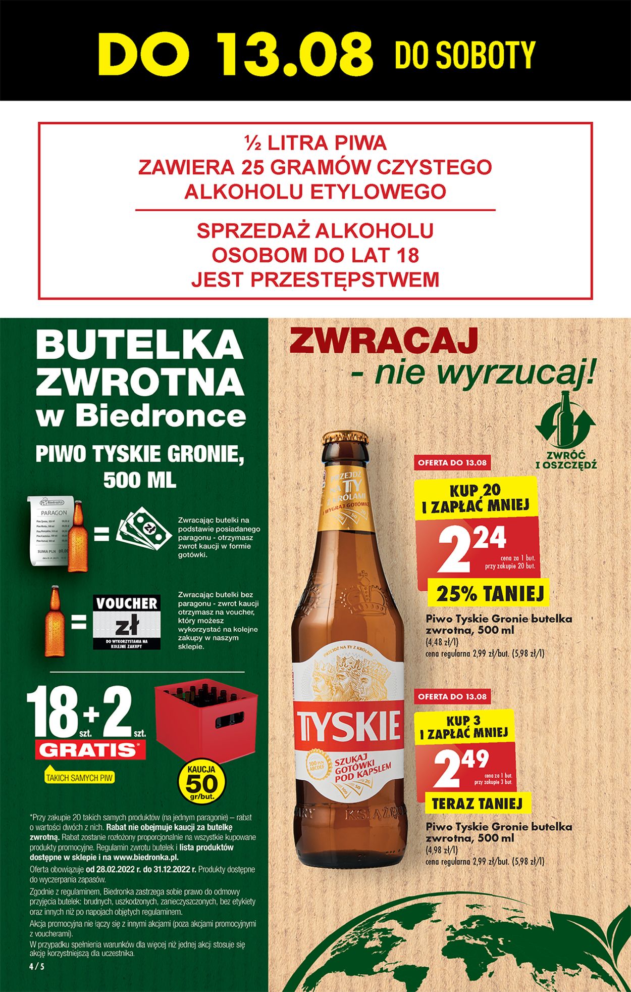 Gazetka promocyjna Biedronka - 11.08-17.08.2022 (Strona 4)