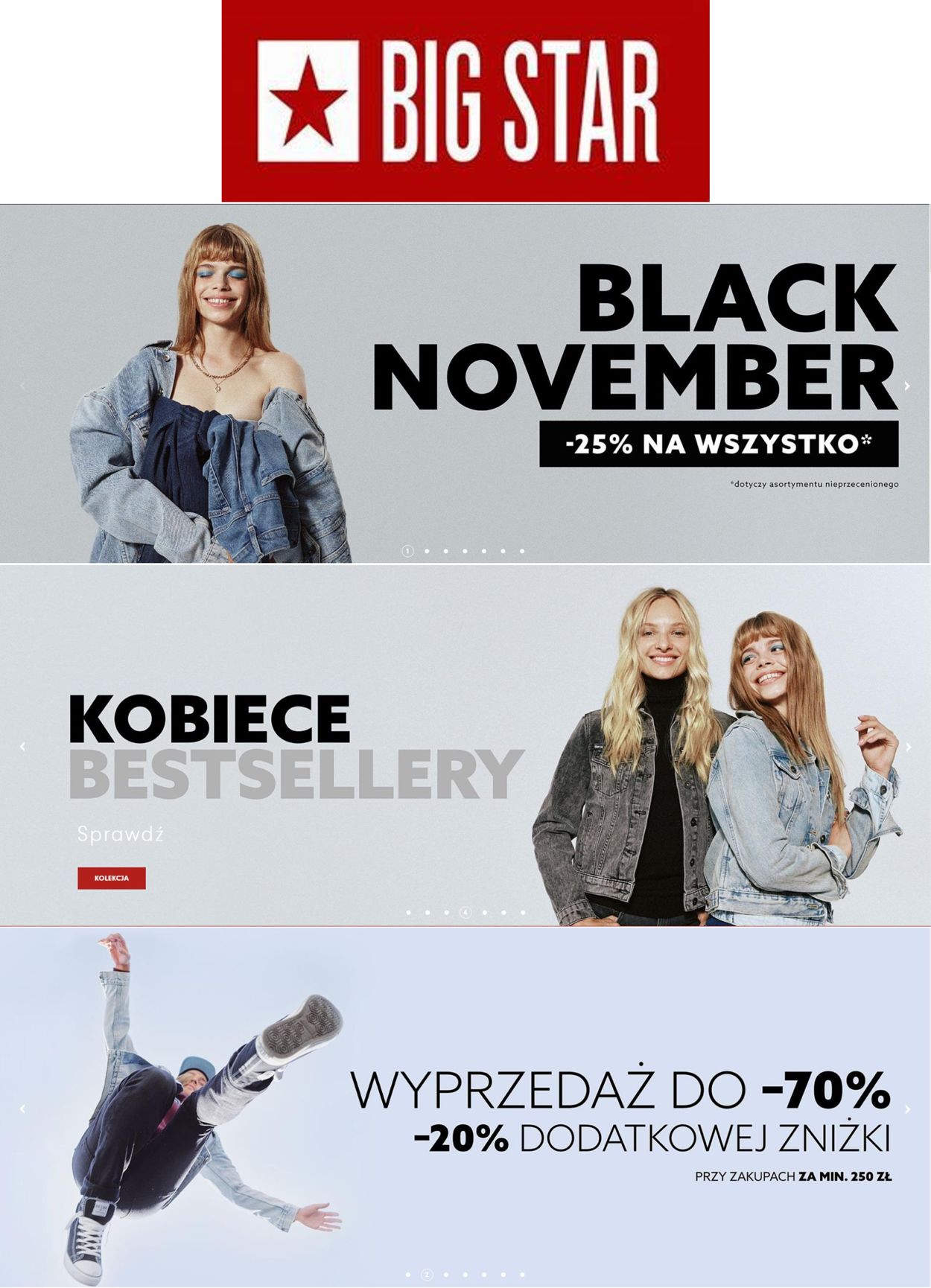 Gazetka promocyjna Big Star Black Friday 2020 - 12.11-25.11.2020