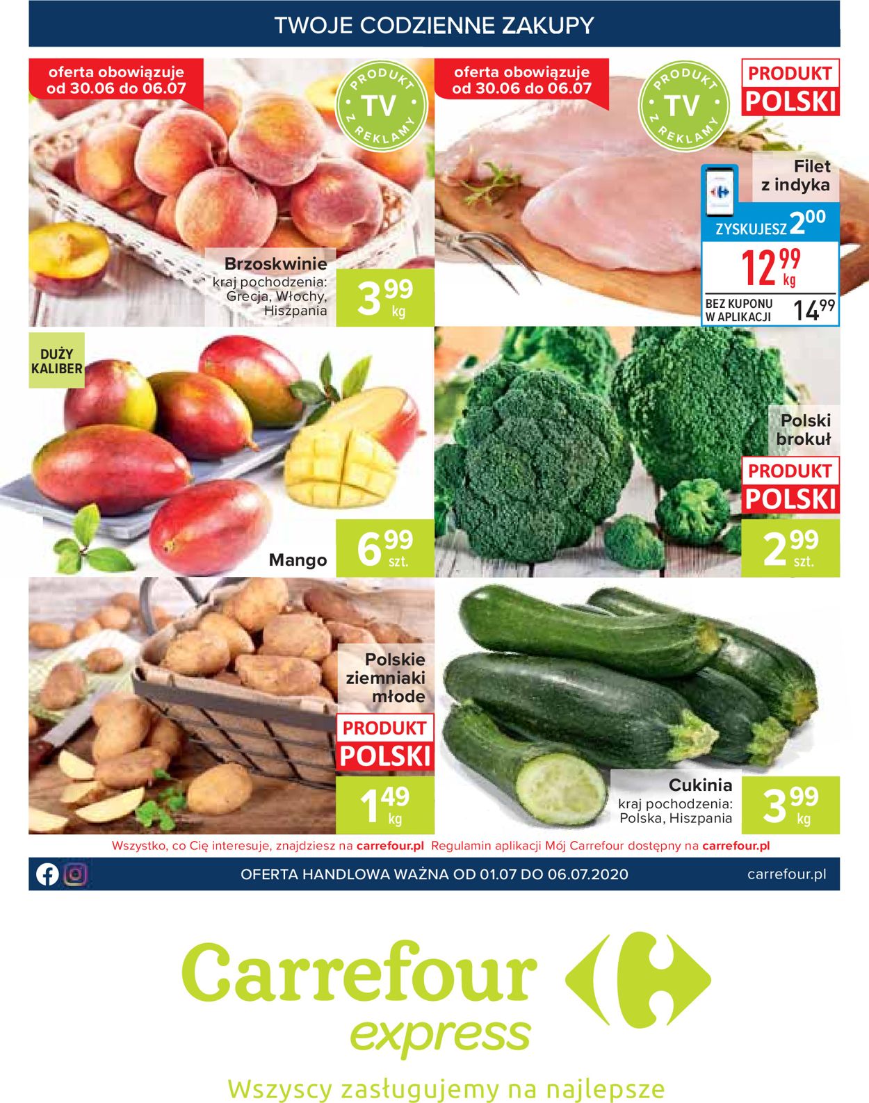 Gazetka promocyjna Carrefour Express - 01.07-06.07.2020