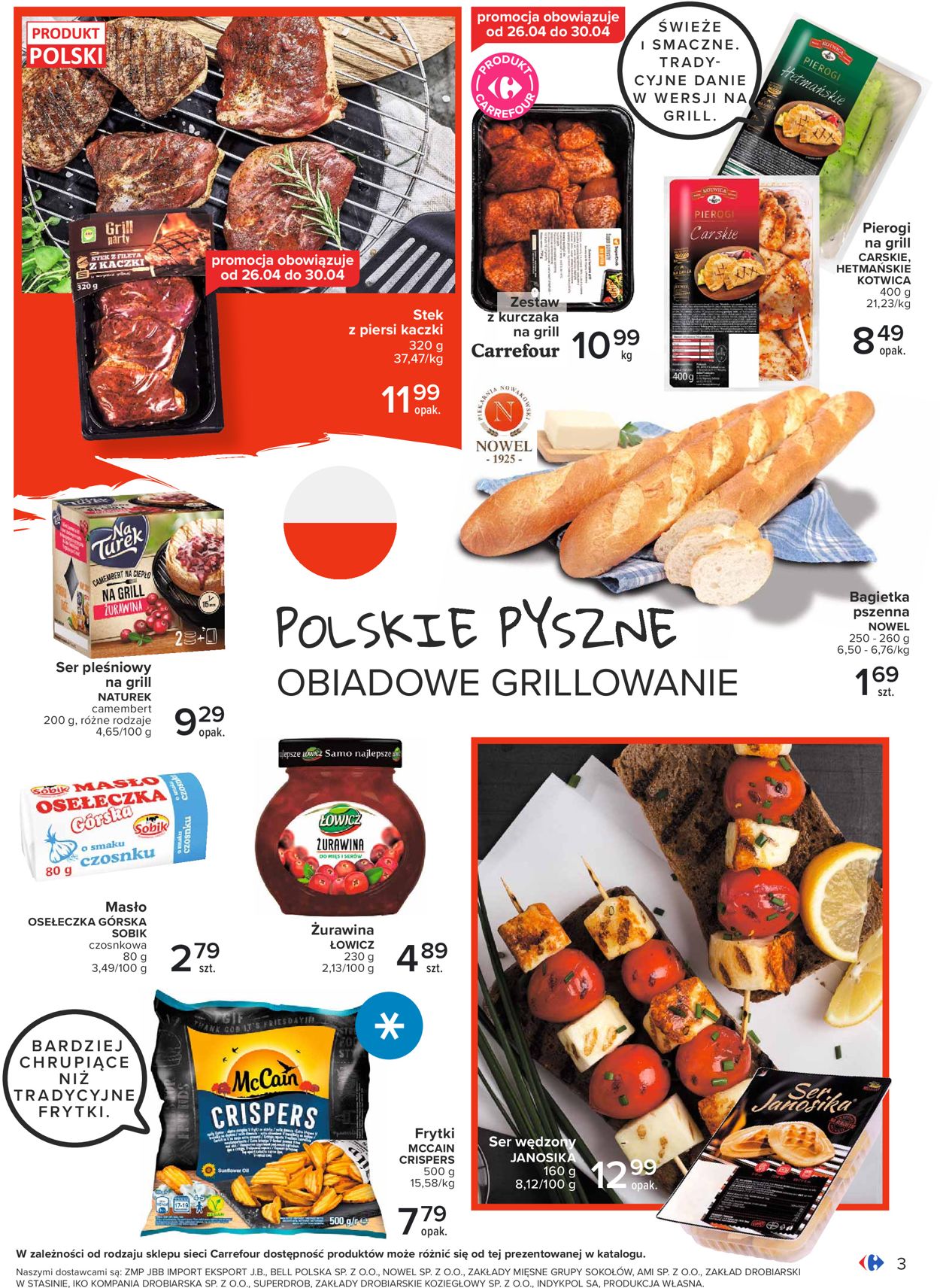 Gazetka promocyjna Carrefour Market Pyszny świat grilla - 23.04-08.05.2021 (Strona 3)