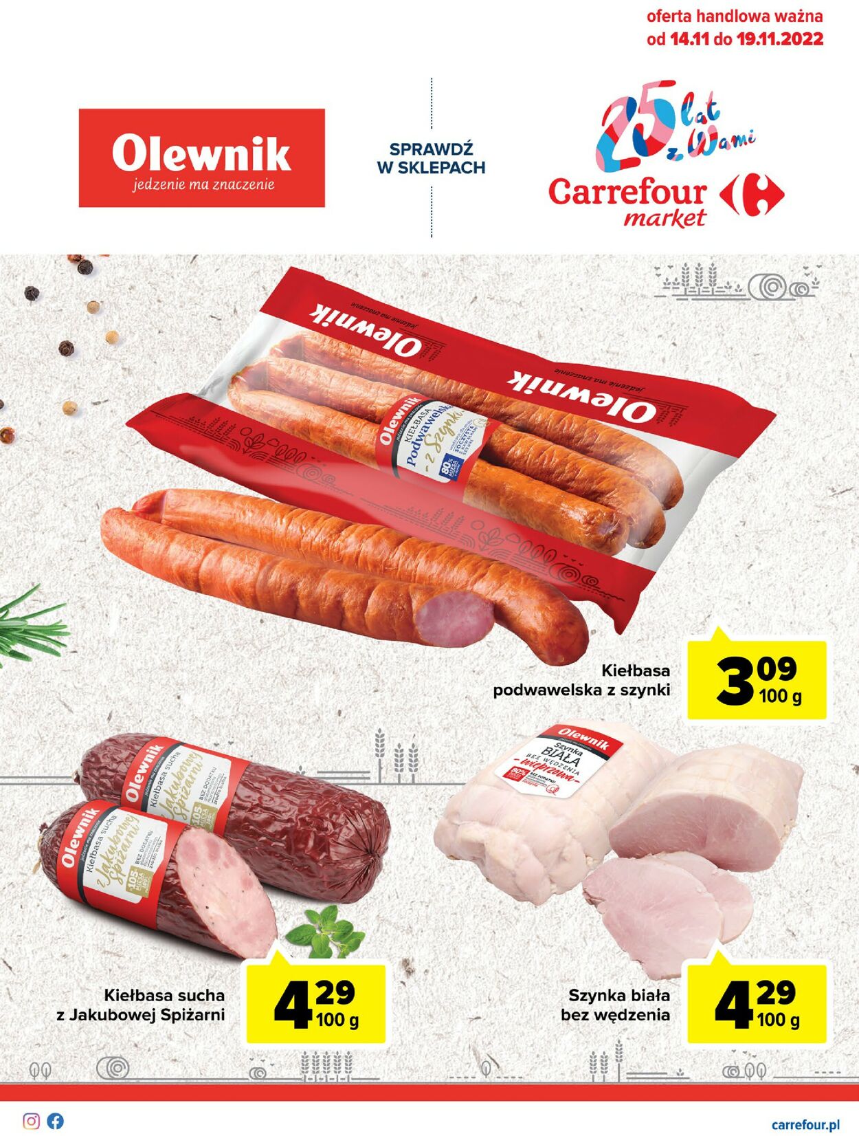 Gazetka promocyjna Carrefour Market - 14.11-19.11.2022