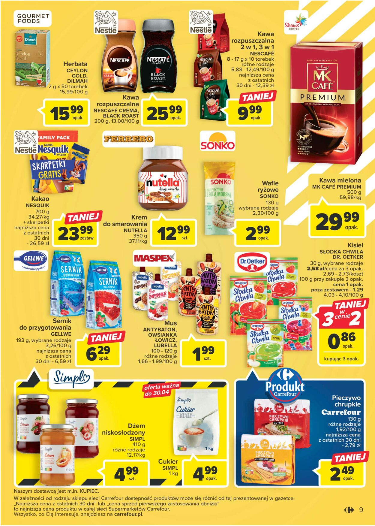 Gazetka promocyjna Carrefour Market - 24.04-06.05.2023 (Strona 9)