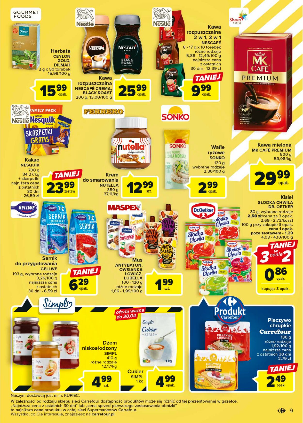 Gazetka promocyjna Carrefour Market - 24.04-06.05.2023 (Strona 9)