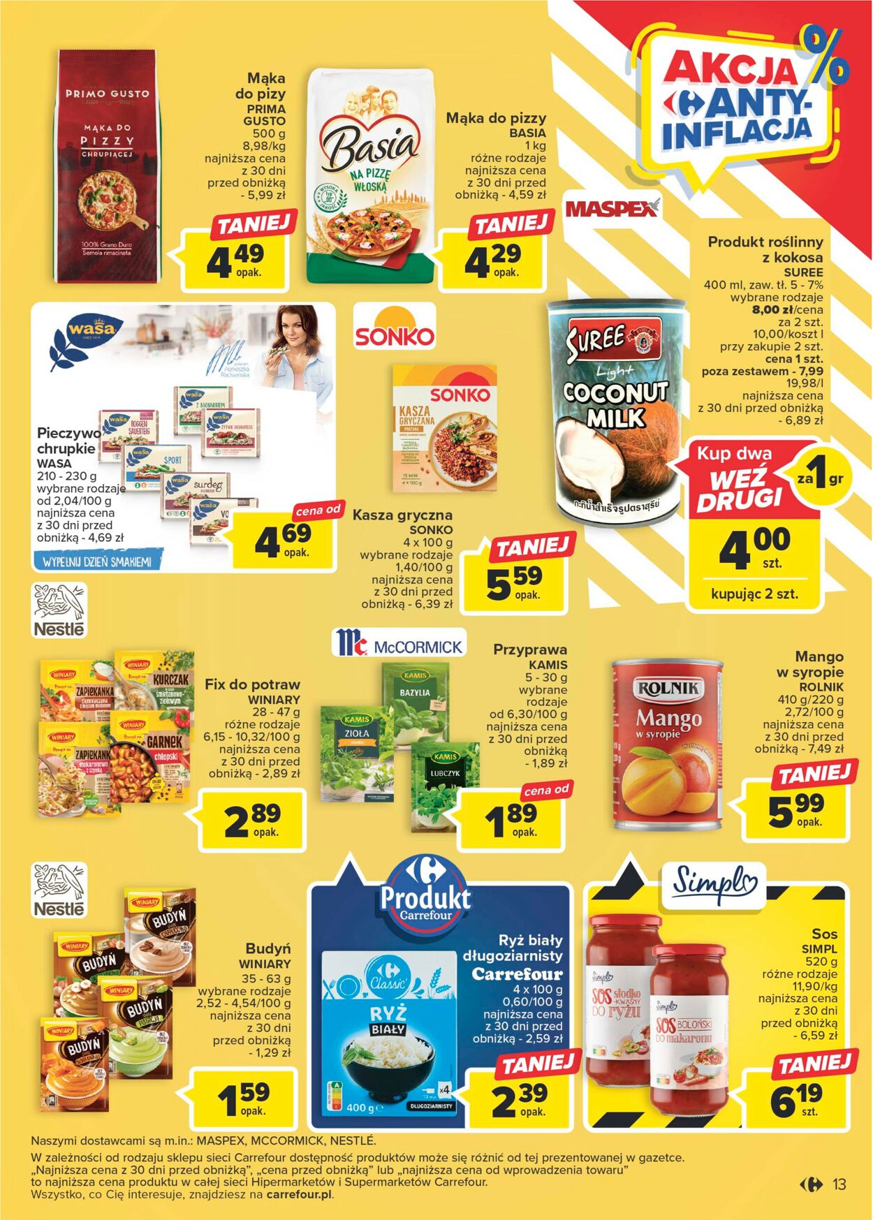 Gazetka promocyjna Carrefour Market - 29.08-09.09.2023 (Strona 13)