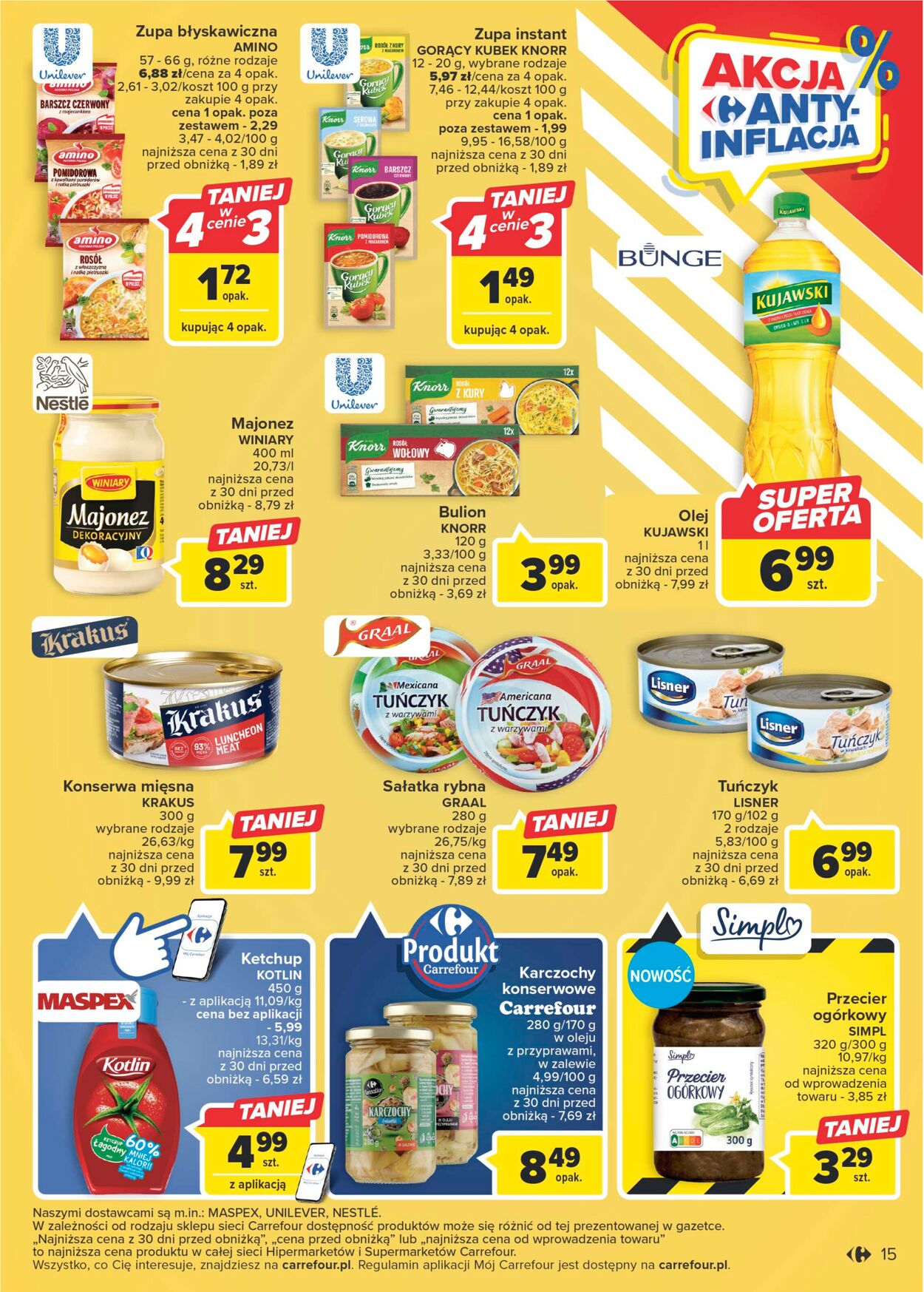 Gazetka promocyjna Carrefour Market - 29.08-09.09.2023 (Strona 15)