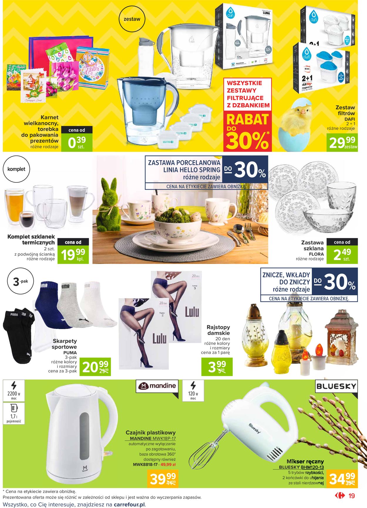 Gazetka promocyjna Carrefour Wielkanoc 2021! - 29.03-03.04.2021 (Strona 19)