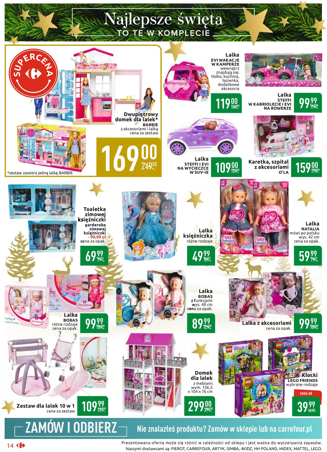 Gazetka promocyjna Carrefour Świąteczna Gazetka 2019 - 26.11-07.12.2019 (Strona 14)