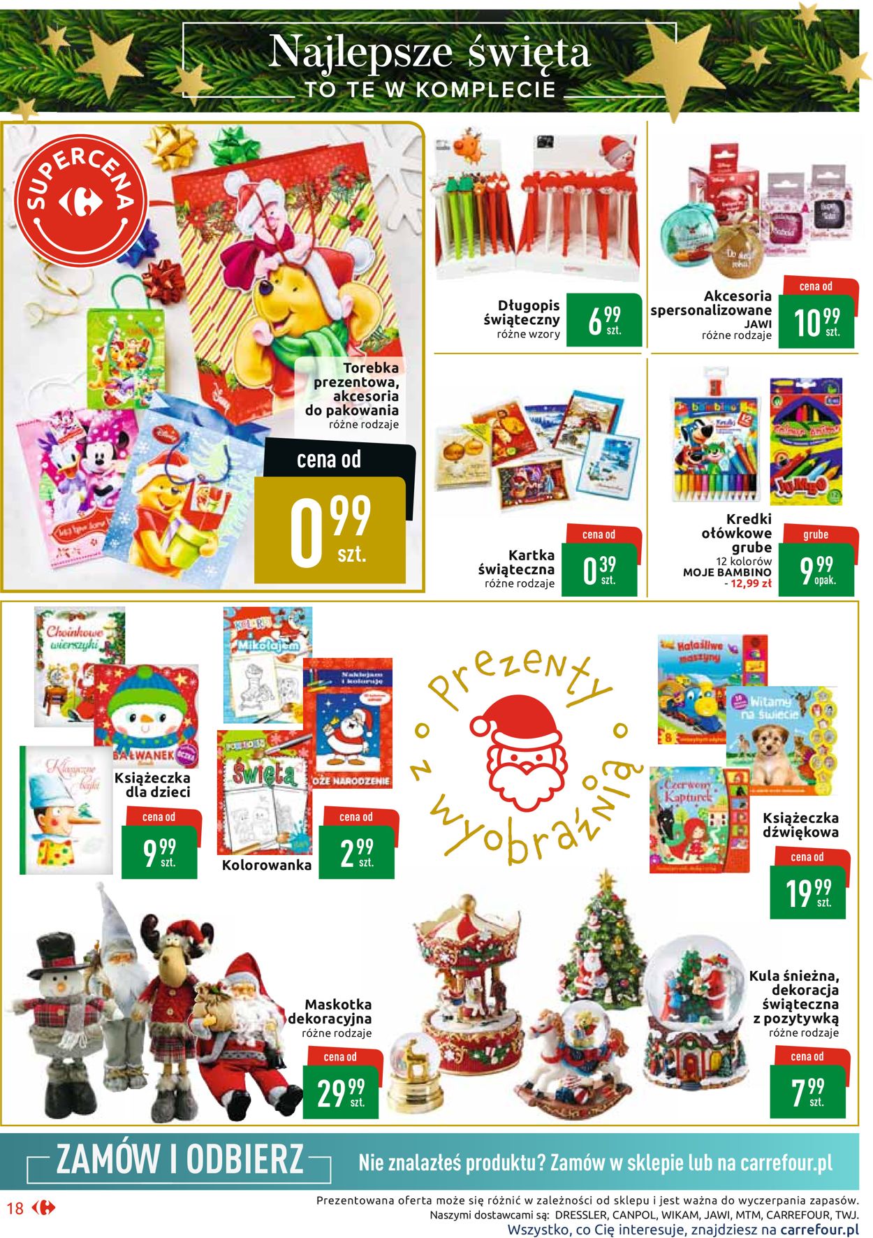 Gazetka promocyjna Carrefour Świąteczna Gazetka 2019 - 26.11-07.12.2019 (Strona 18)