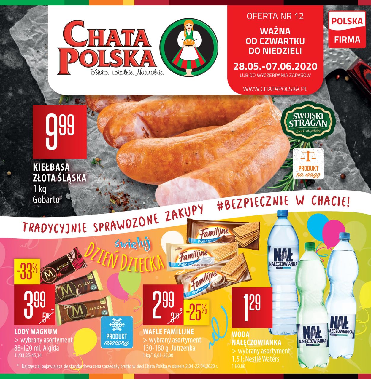Gazetka promocyjna Chata Polska - 28.05-07.06.2020