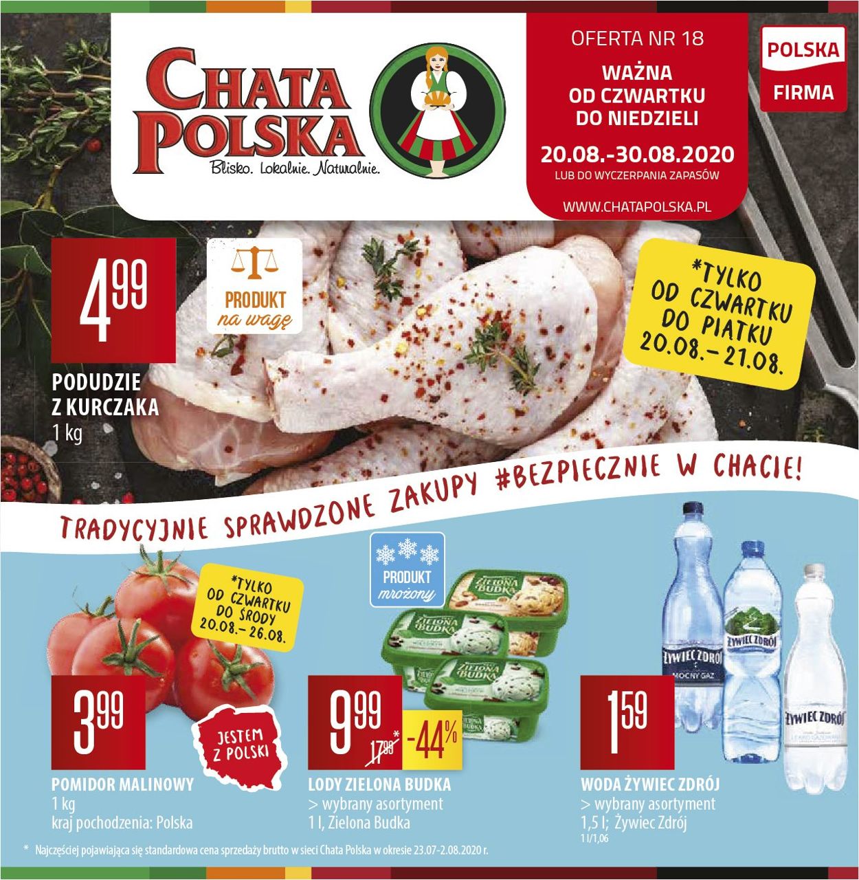 Gazetka promocyjna Chata Polska - 20.08-30.08.2020
