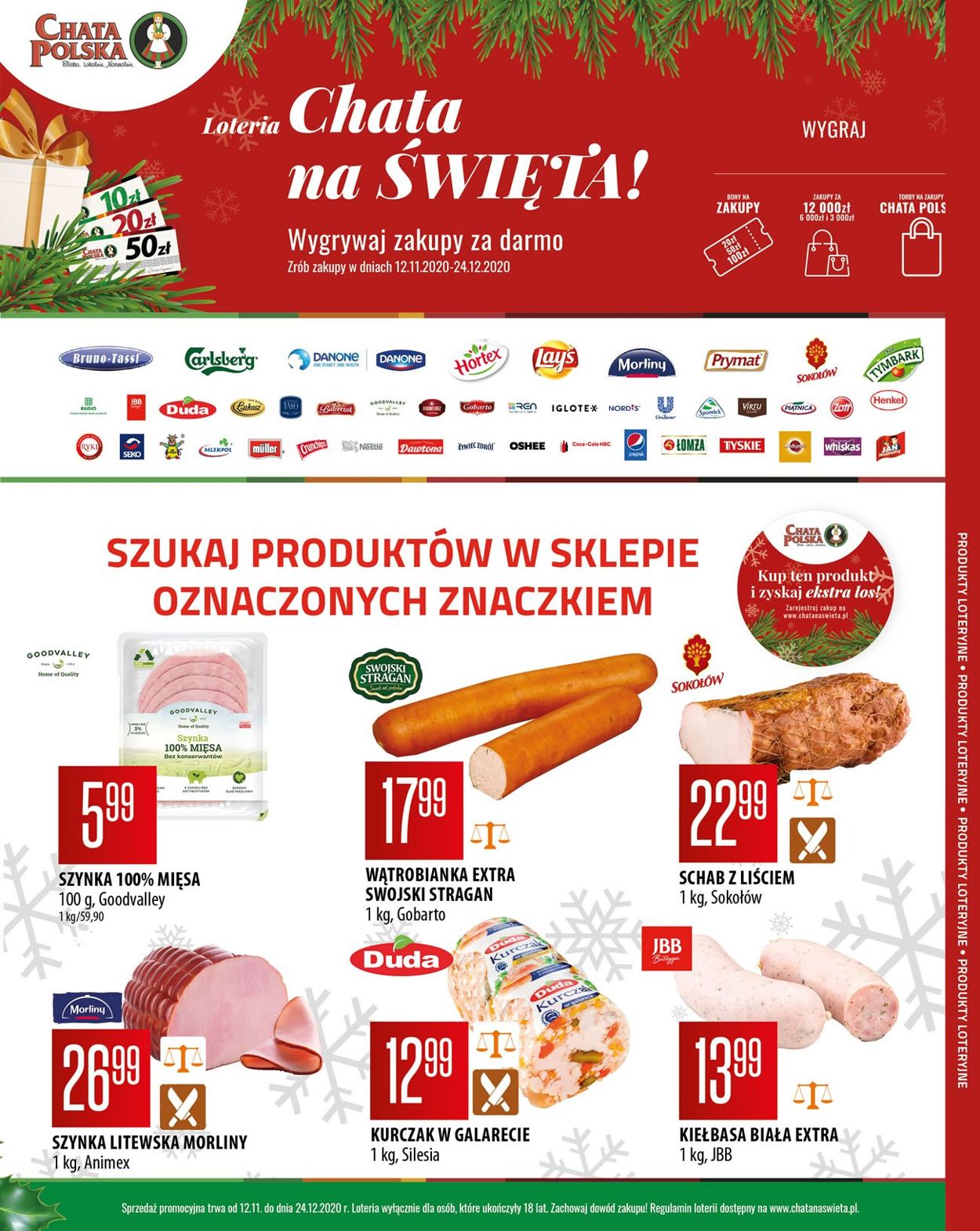 Gazetka promocyjna Chata Polska Gazetka Świąteczna 2020 - 17.12-30.12.2020 (Strona 12)
