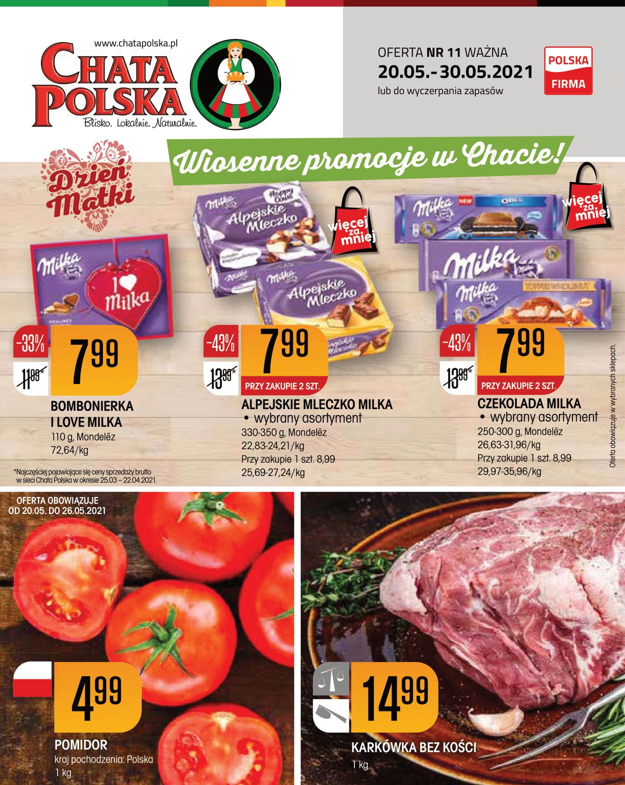 Gazetka promocyjna Chata Polska - 20.05-30.05.2021