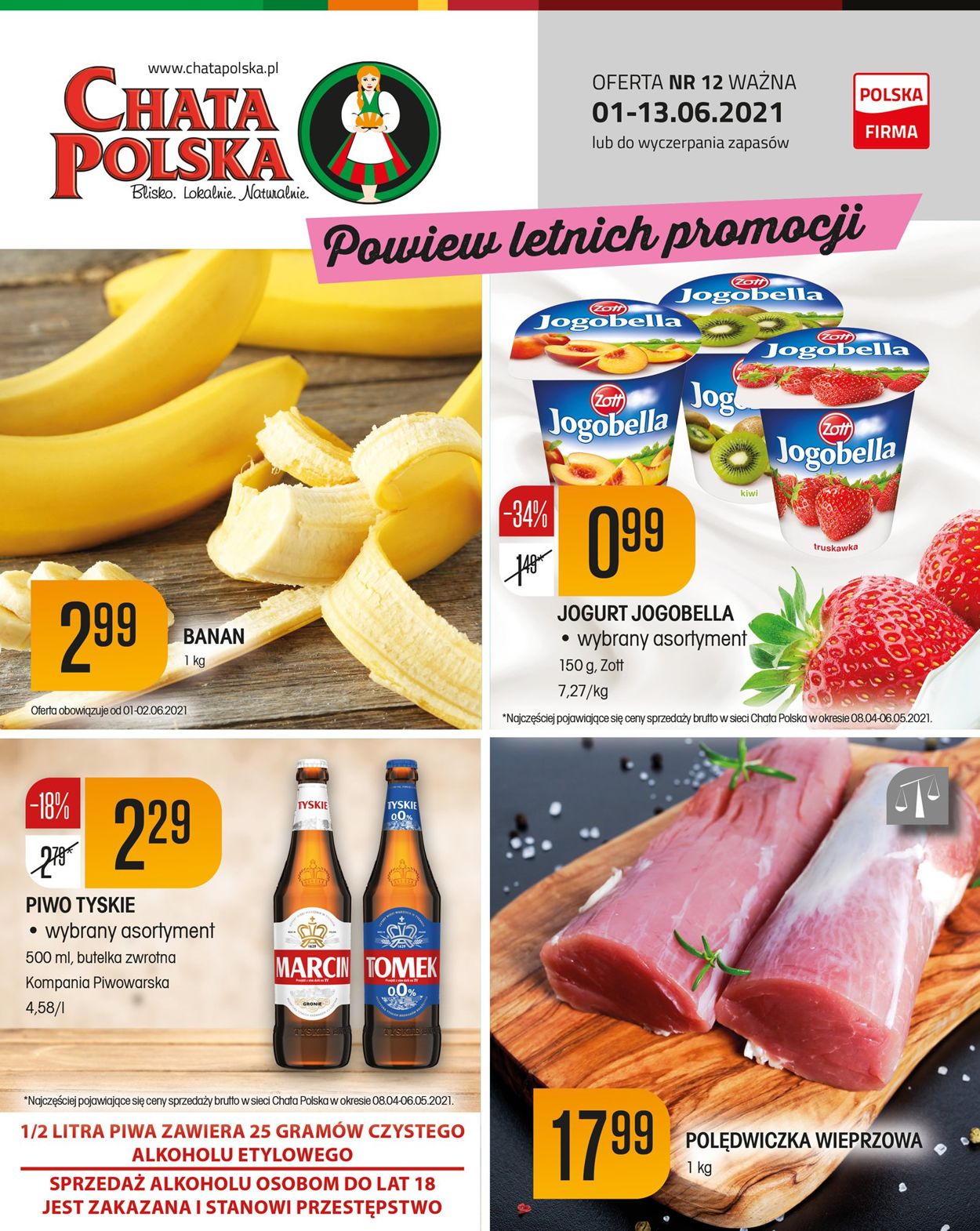 Gazetka promocyjna Chata Polska - 01.06-13.06.2021