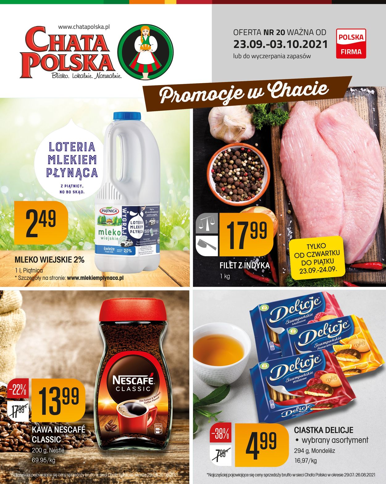 Gazetka promocyjna Chata Polska - 23.09-03.10.2021