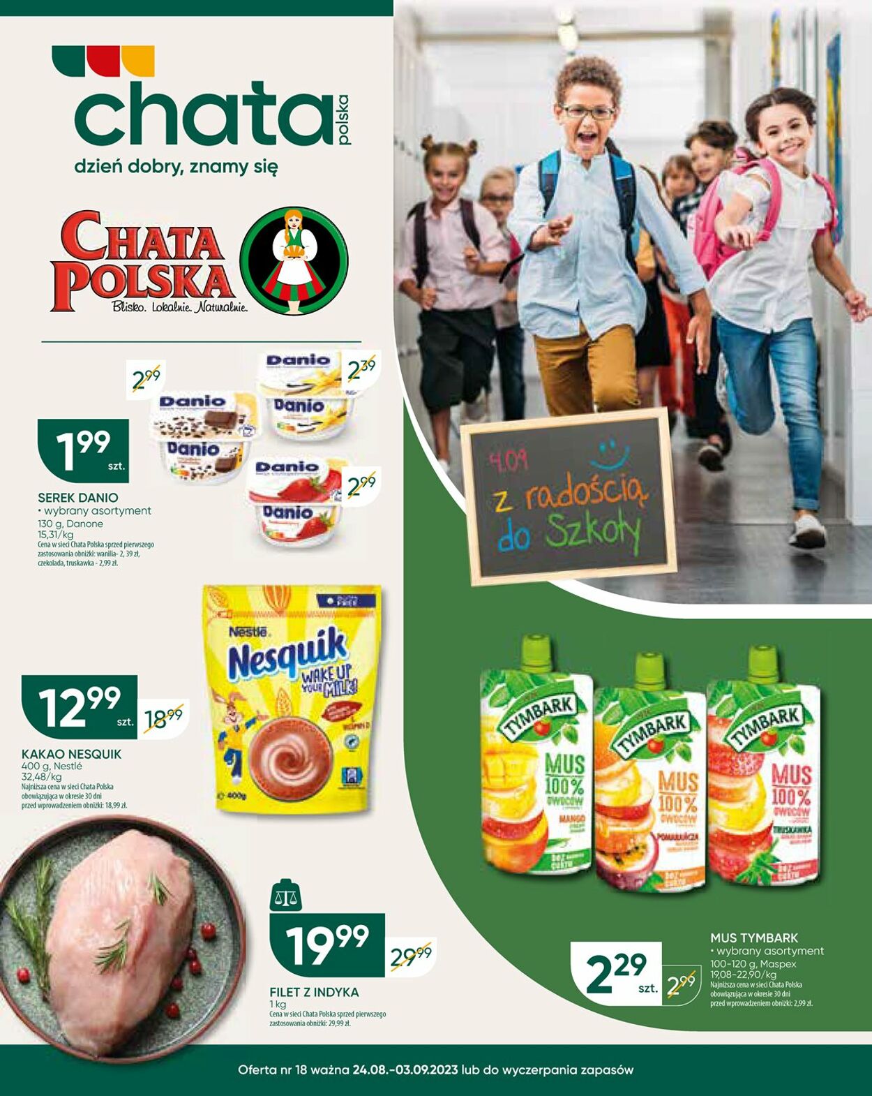 Gazetka promocyjna Chata Polska - 24.08-31.08.2023