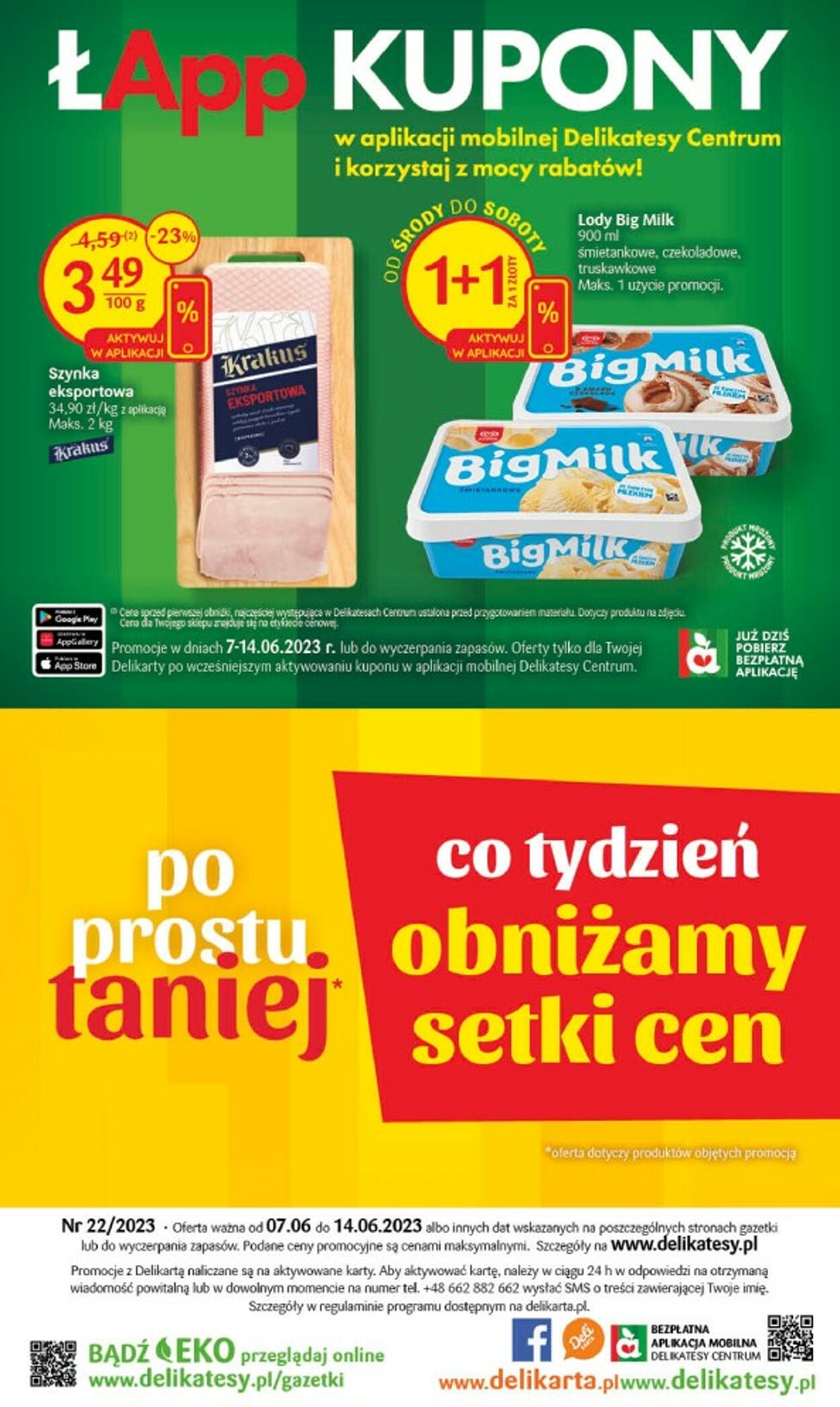 Gazetka promocyjna Delikatesy Centrum - 07.06-14.06.2023 (Strona 32)