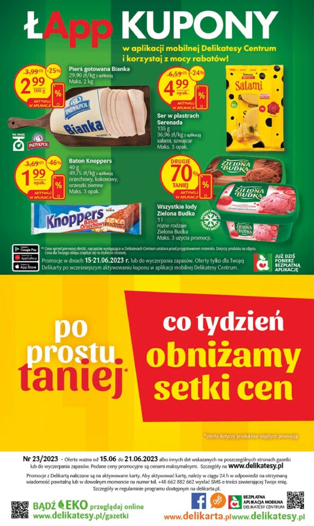 Gazetka promocyjna Delikatesy Centrum - 15.06-21.06.2023 (Strona 32)