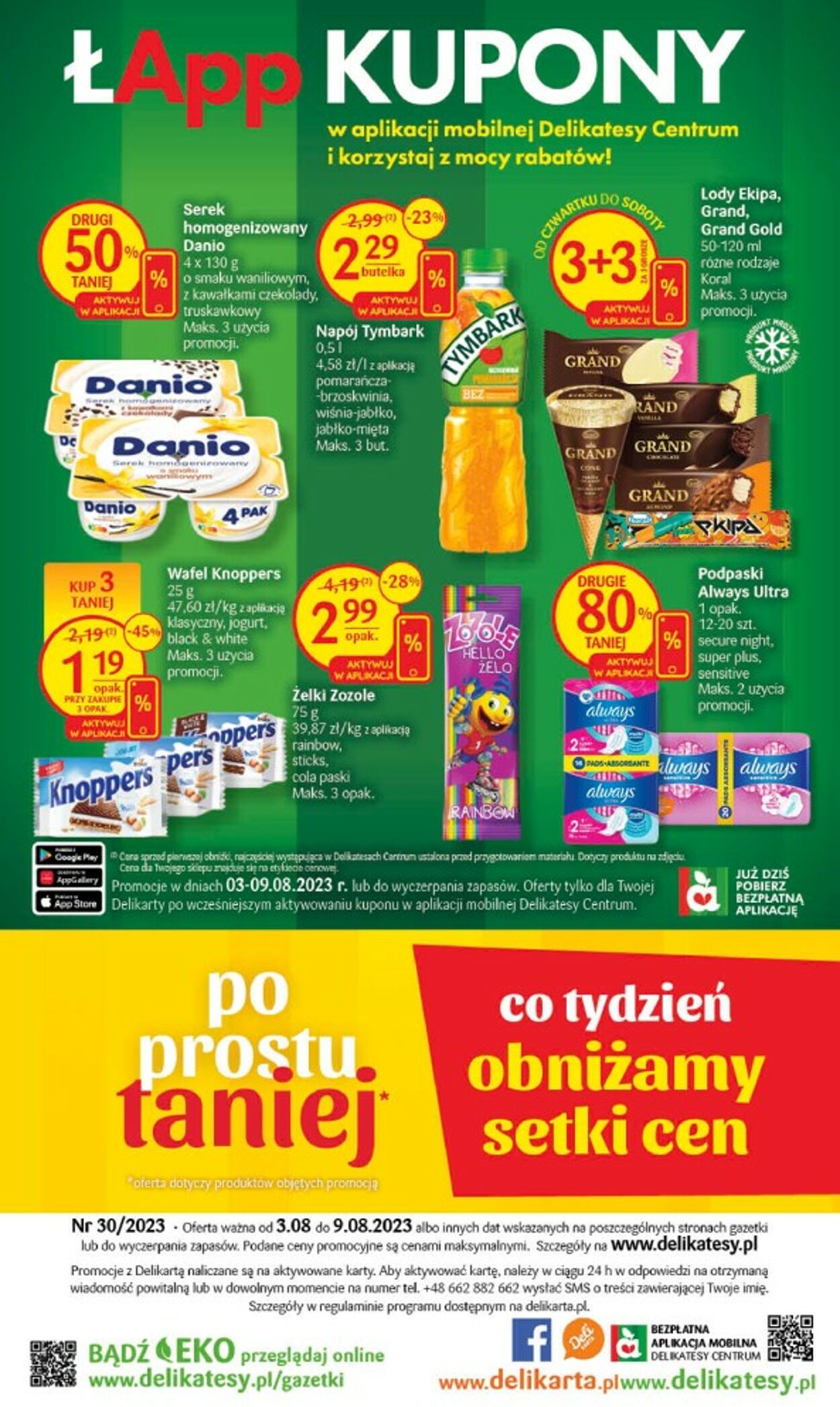 Gazetka promocyjna Delikatesy Centrum - 03.08-09.08.2023 (Strona 32)