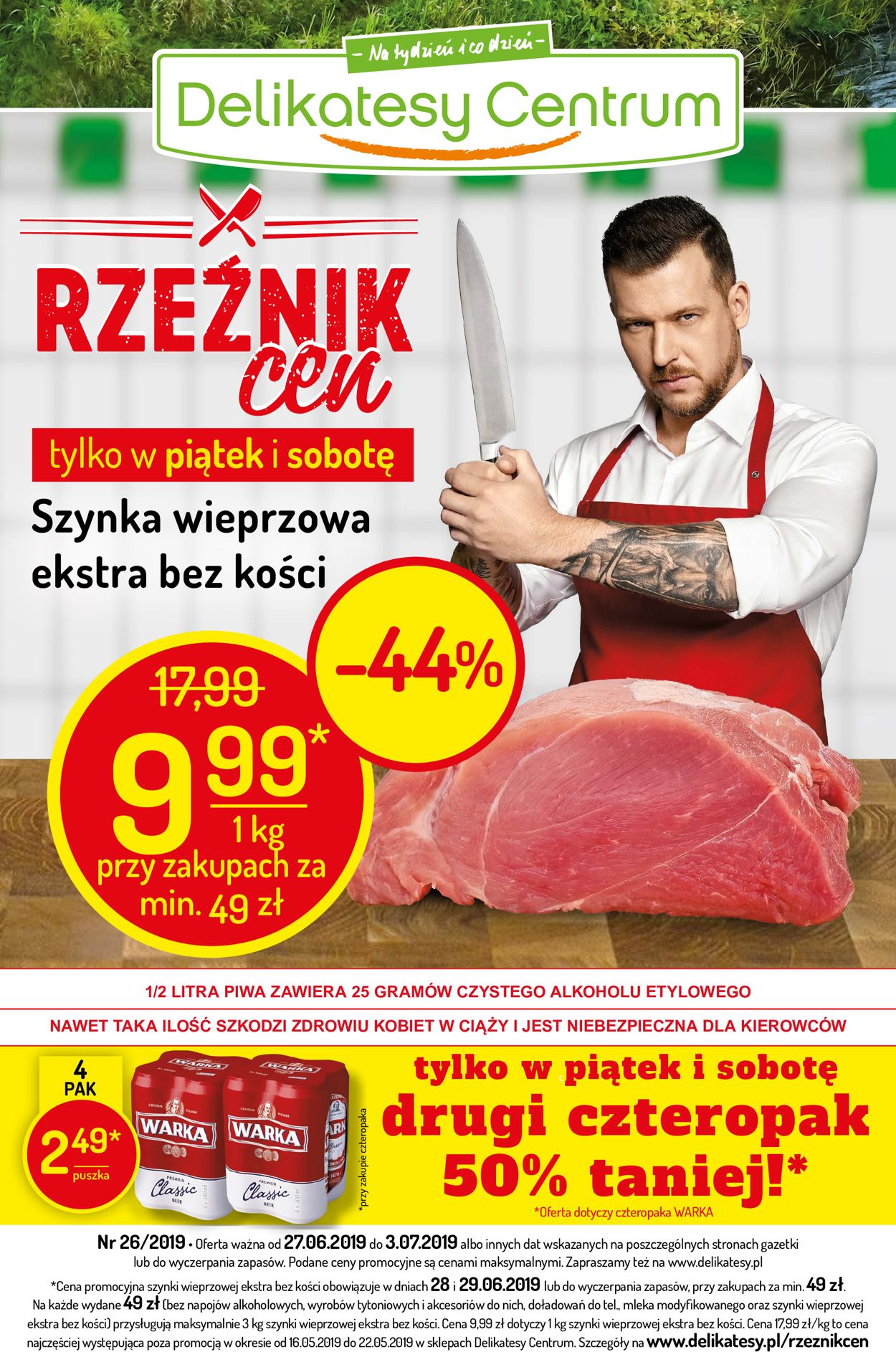 Gazetka promocyjna Delikatesy Centrum - 27.06-03.07.2019