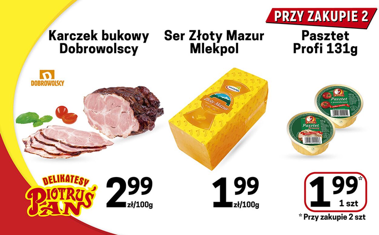 Gazetka promocyjna Delikatesy Piotruś Pan - 09.08-16.08.2023