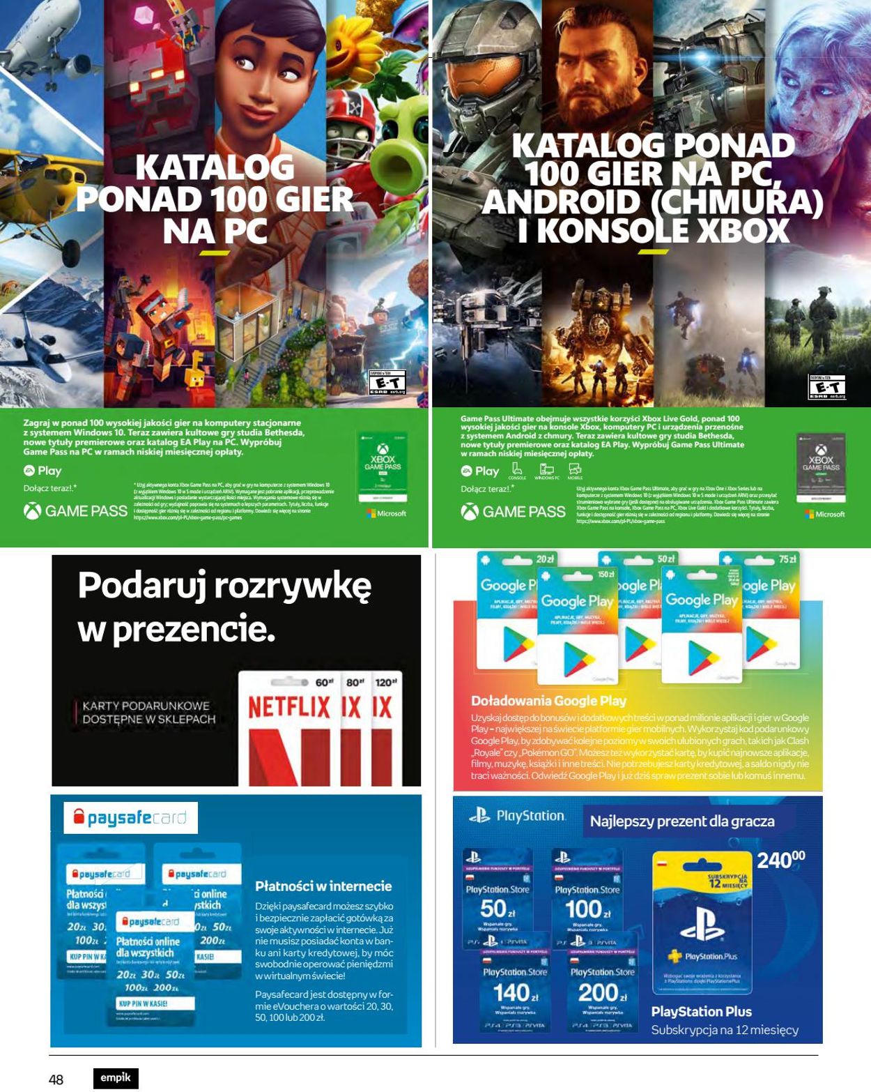 Gazetka promocyjna Empik - 11.08-31.08.2021 (Strona 48)