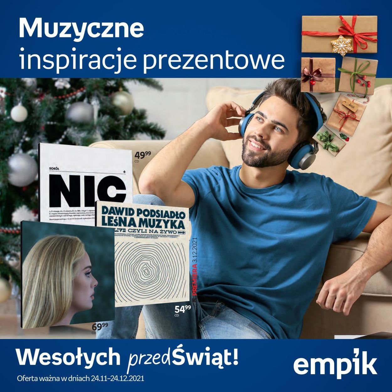 Gazetka promocyjna Empik ŚWIĘTA 2021 - 24.11-24.12.2021