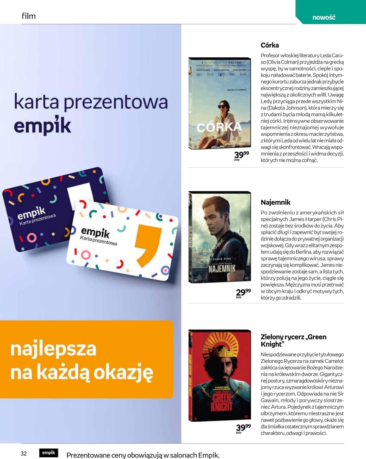 Gazetka promocyjna Empik - 13.07-26.07.2022 (Strona 32)